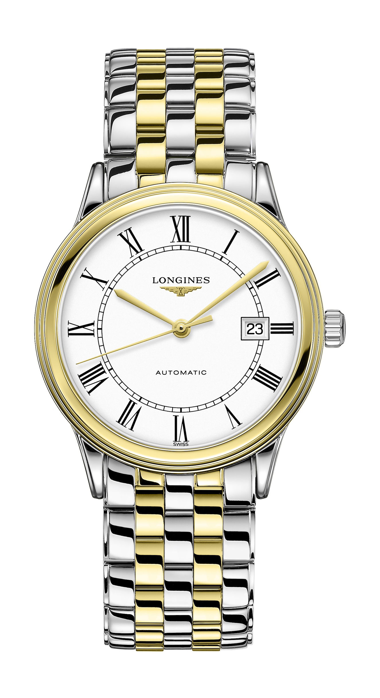 Longines Flagship luxury timepiece - detailed view