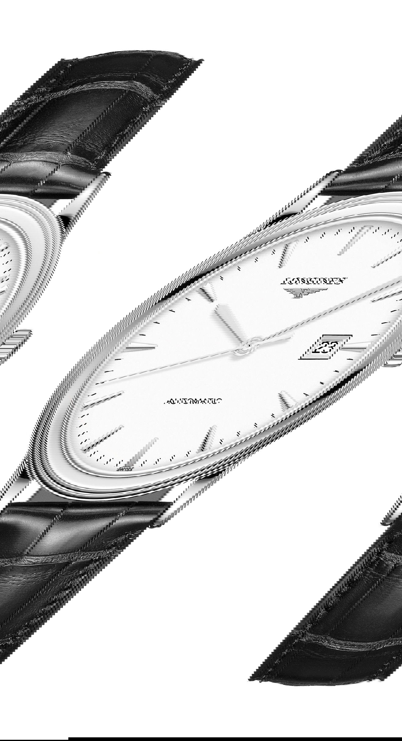 Longines Flagship luxury timepiece - detailed view