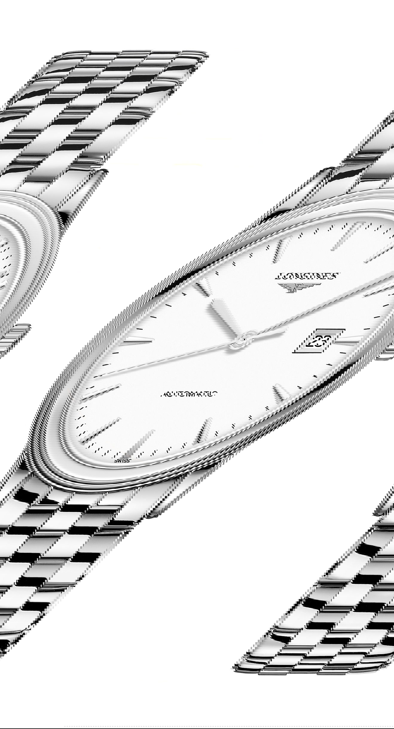 Longines Flagship luxury timepiece - detailed view