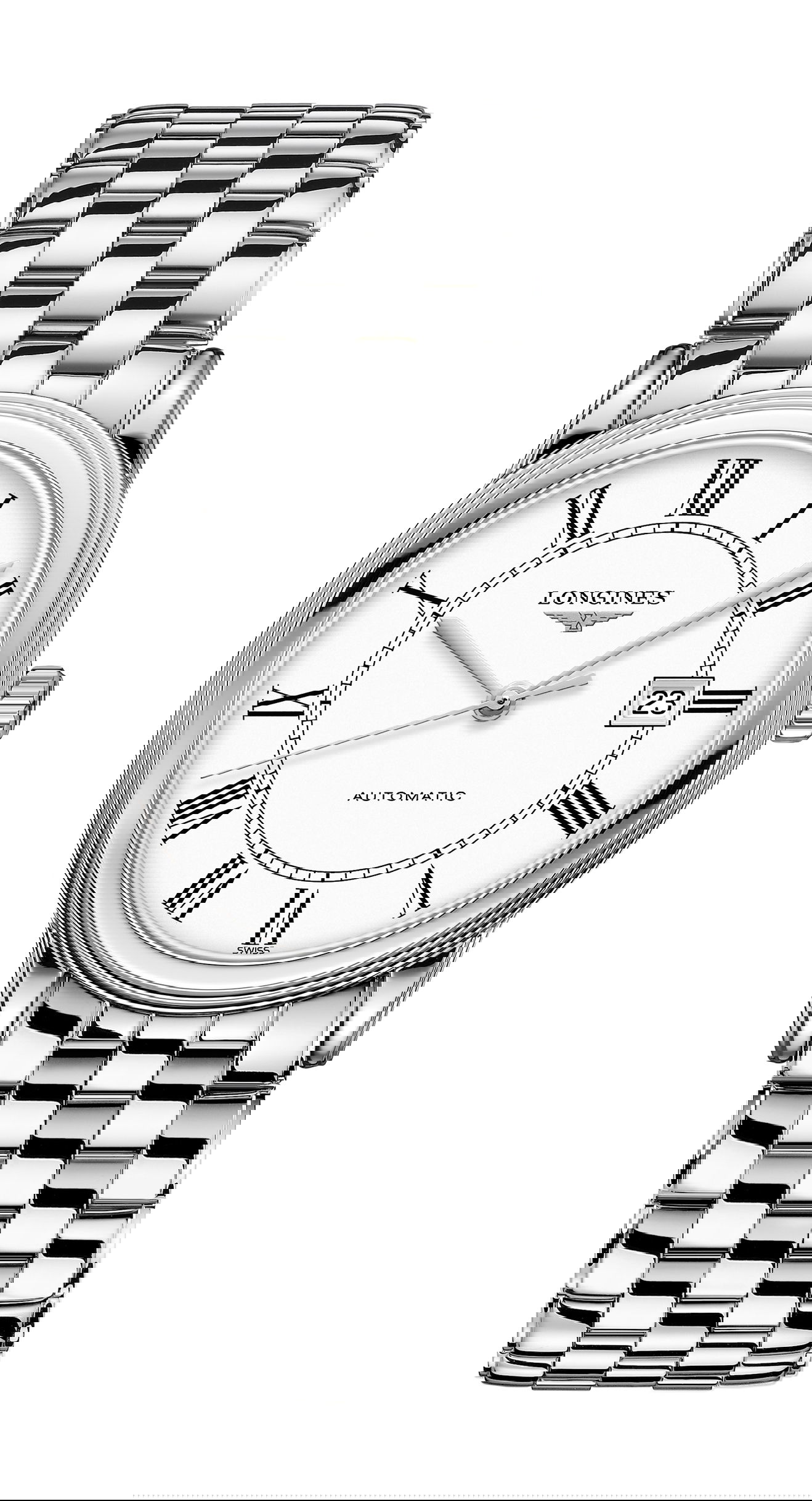 Longines Flagship luxury timepiece - detailed view