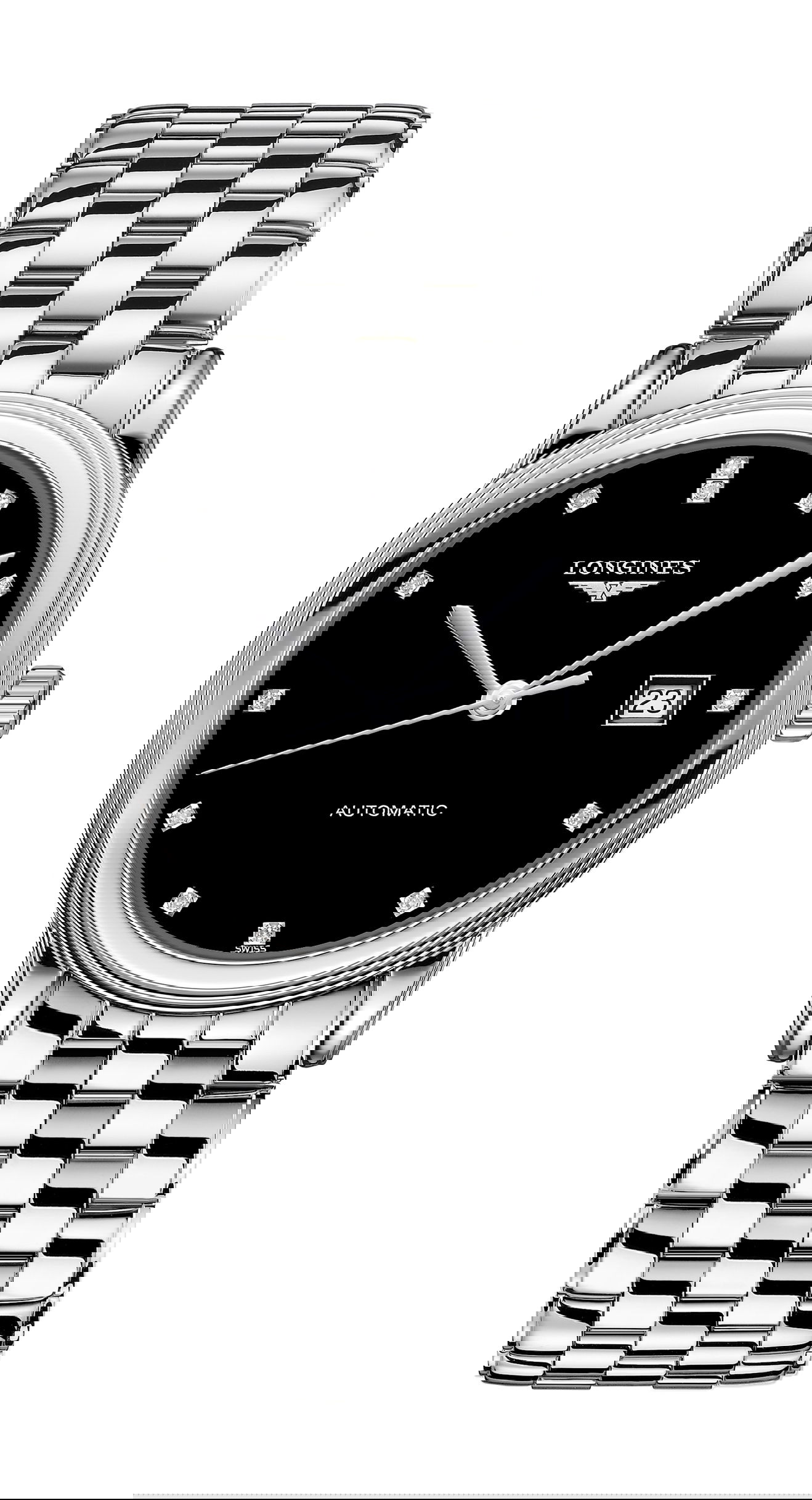 Longines Flagship luxury timepiece - detailed view
