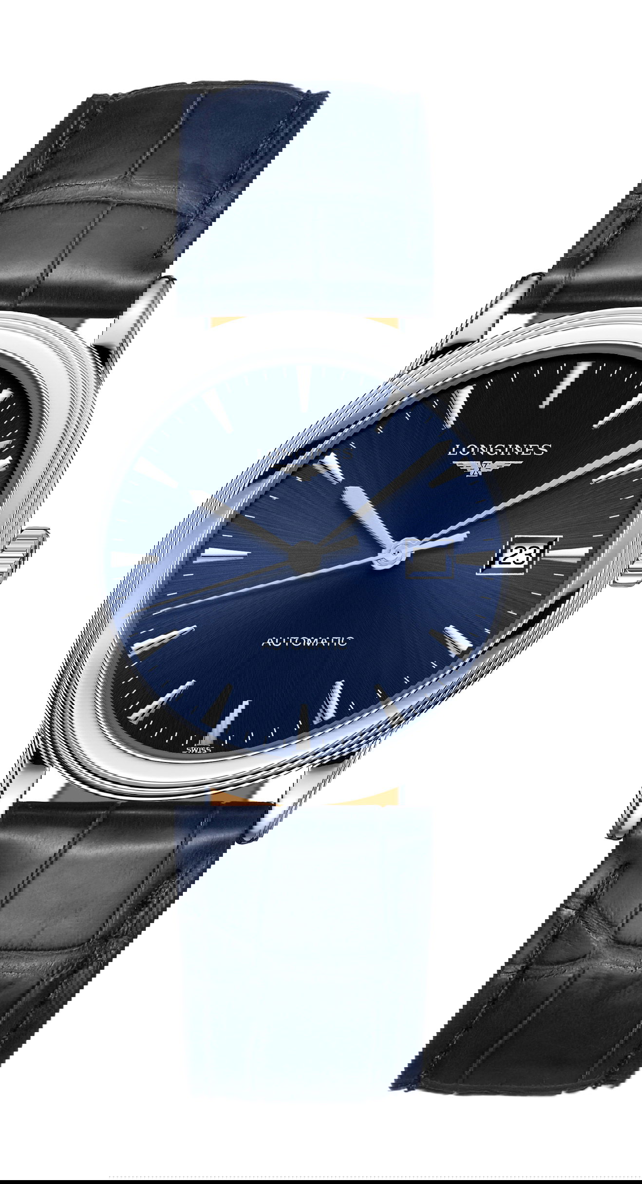 Longines Flagship luxury timepiece - detailed view