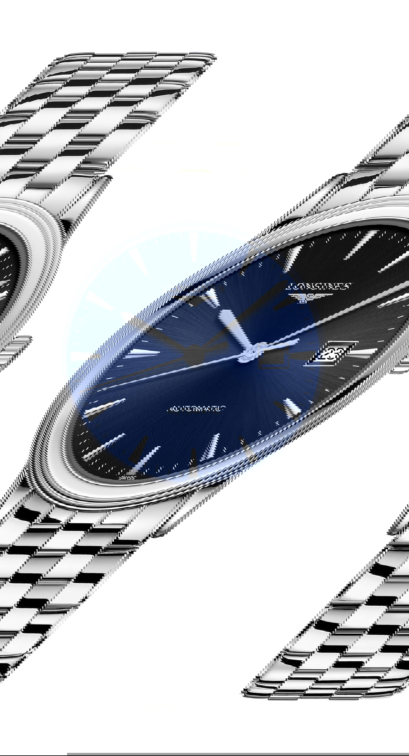 Longines Flagship luxury timepiece - detailed view