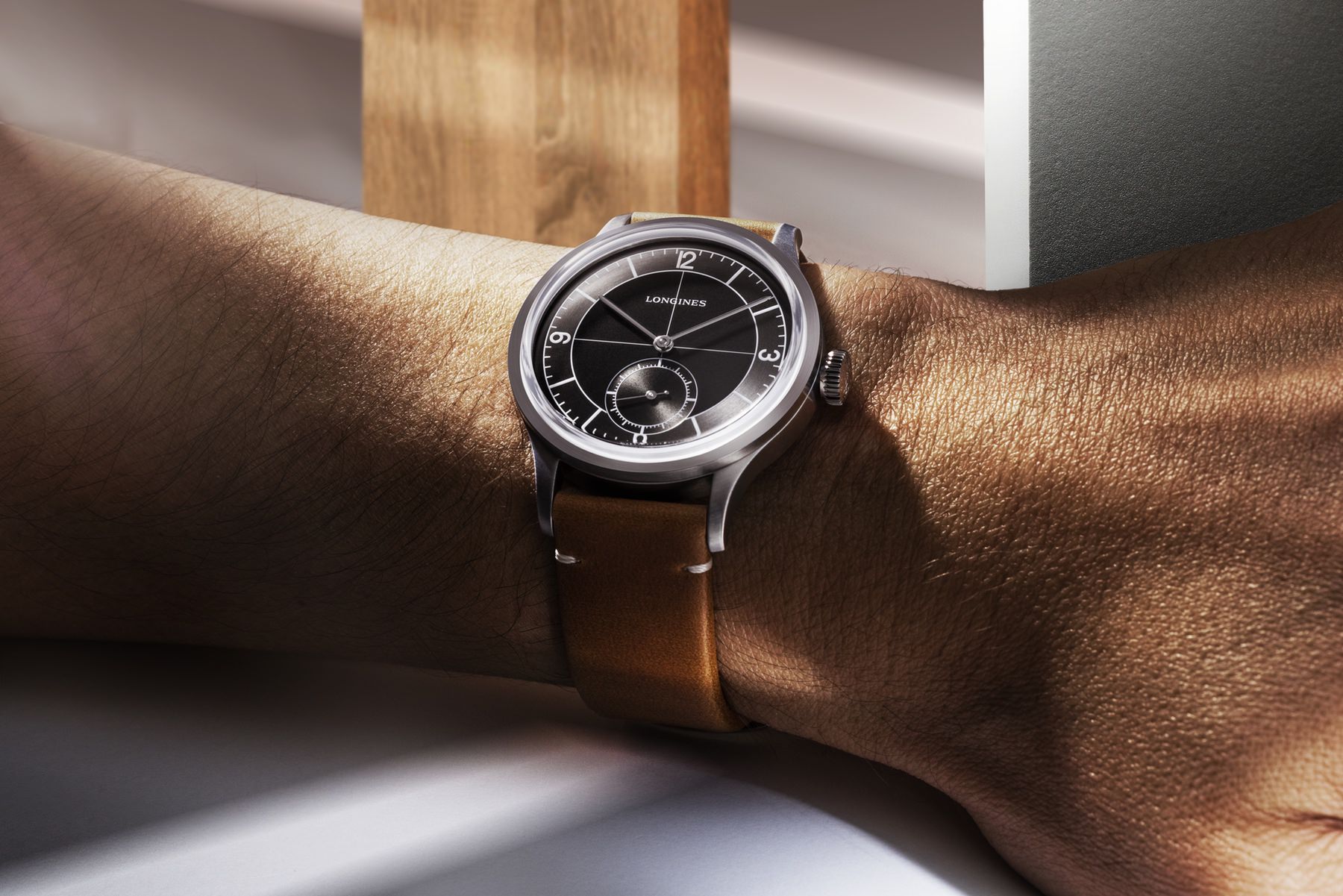 Longines Heritage Classic Sector Dial - View 3