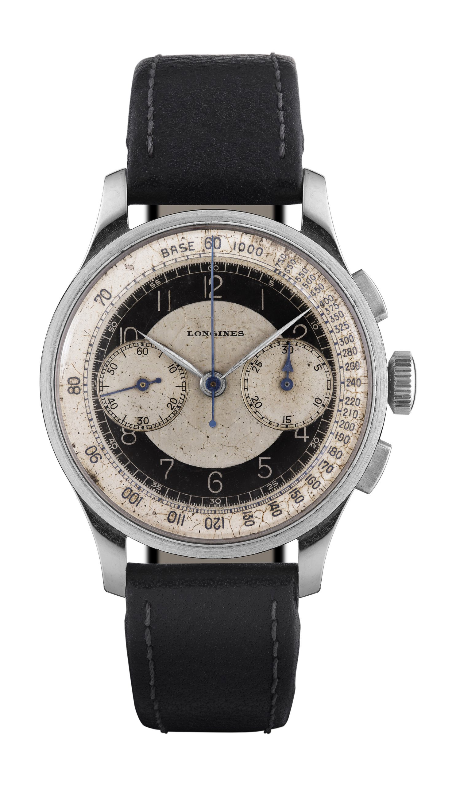 Longines Heritage Classic – Tuxedo luxury timepiece - detailed view