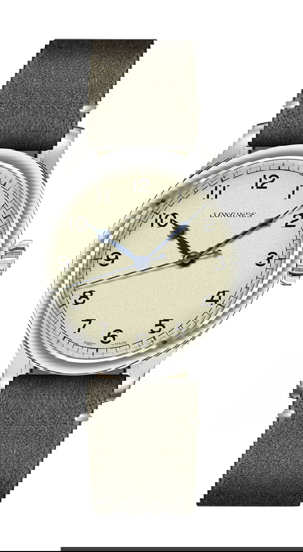 Longines Heritage Military luxury timepiece - detailed view