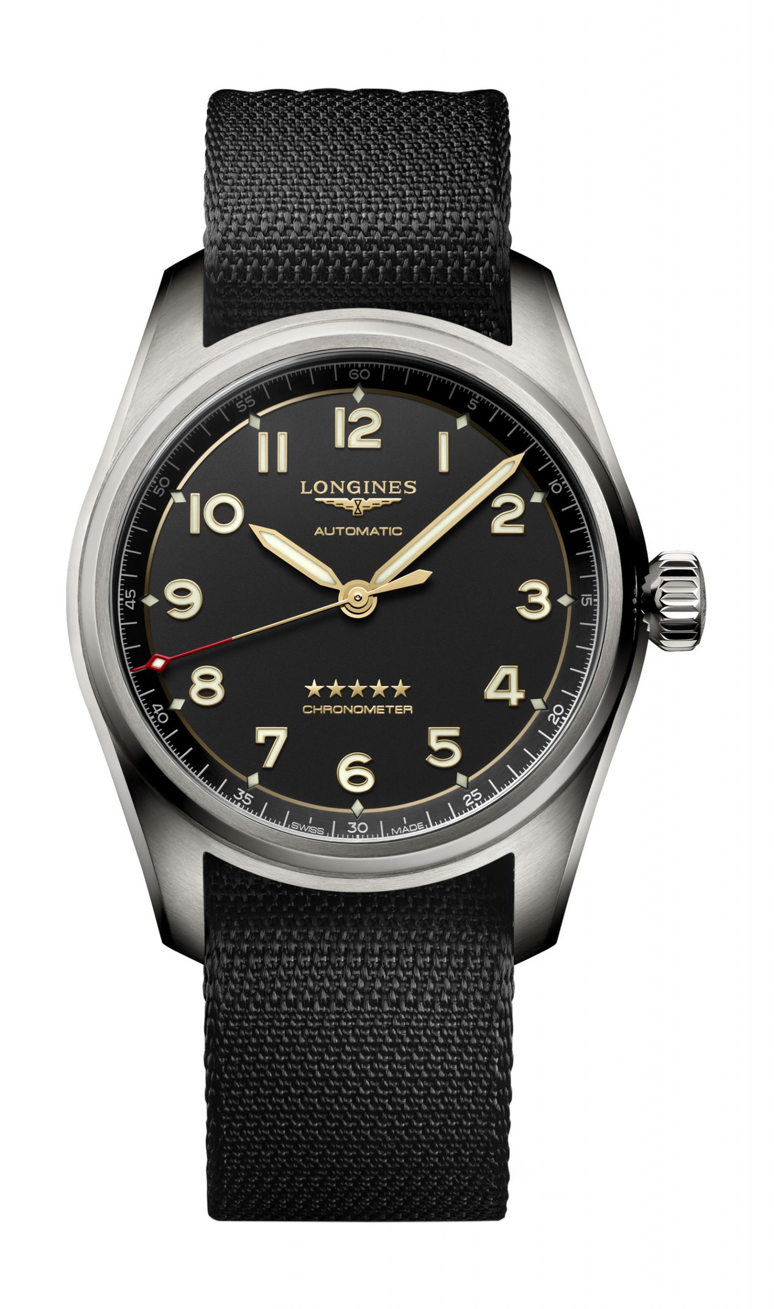 Longines Spirit luxury timepiece - detailed view