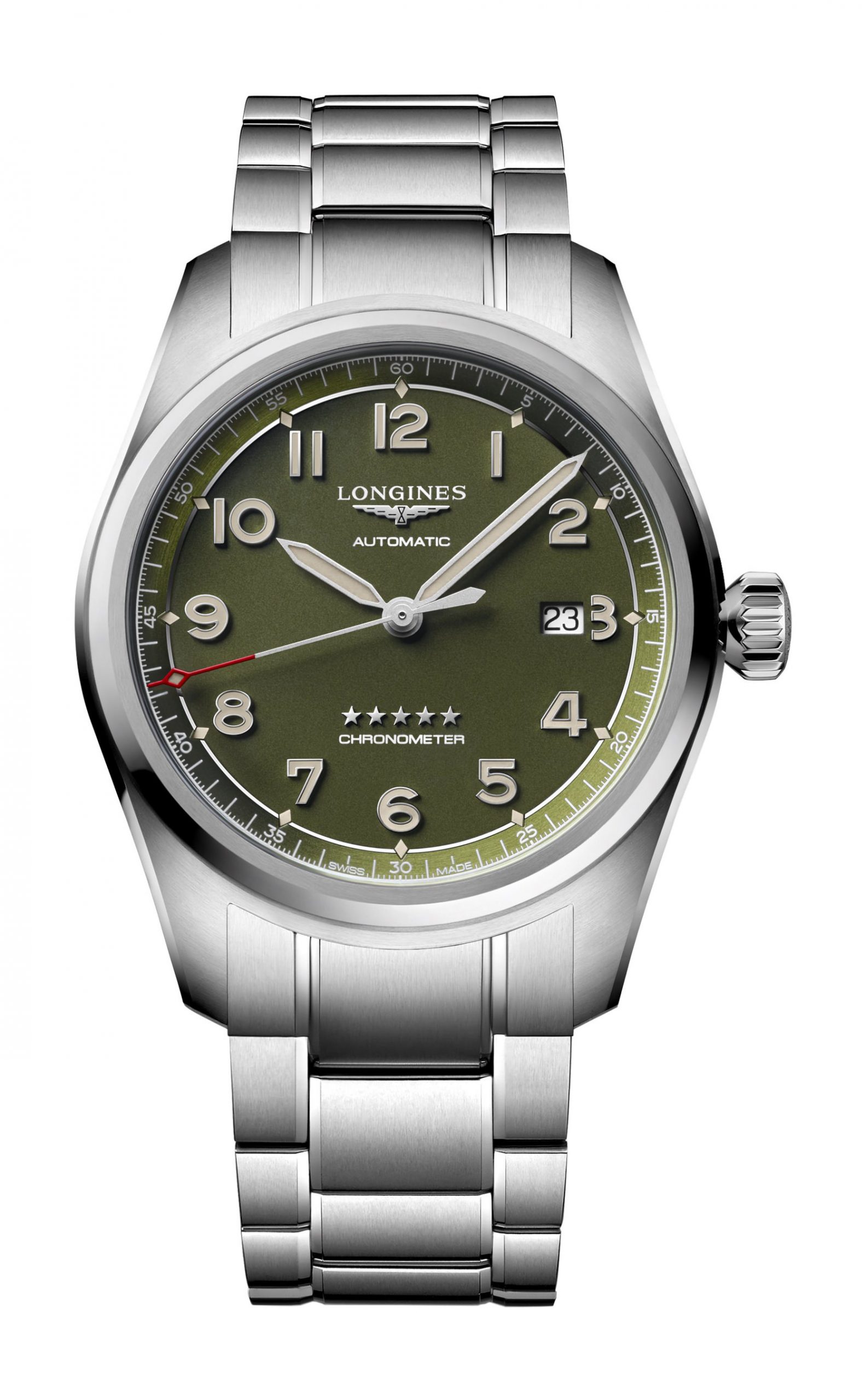 Longines Spirit luxury timepiece - detailed view