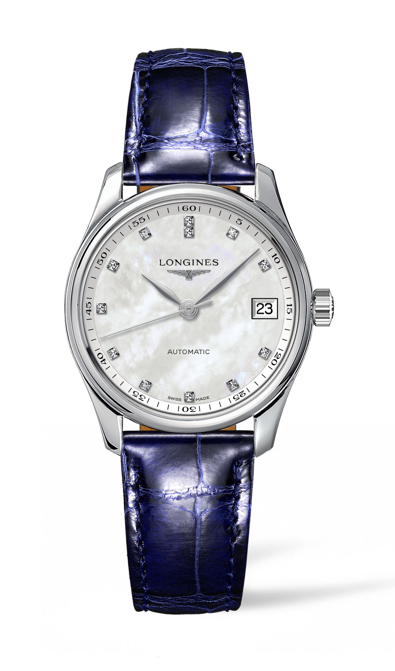 Longines Master Collection luxury timepiece - detailed view