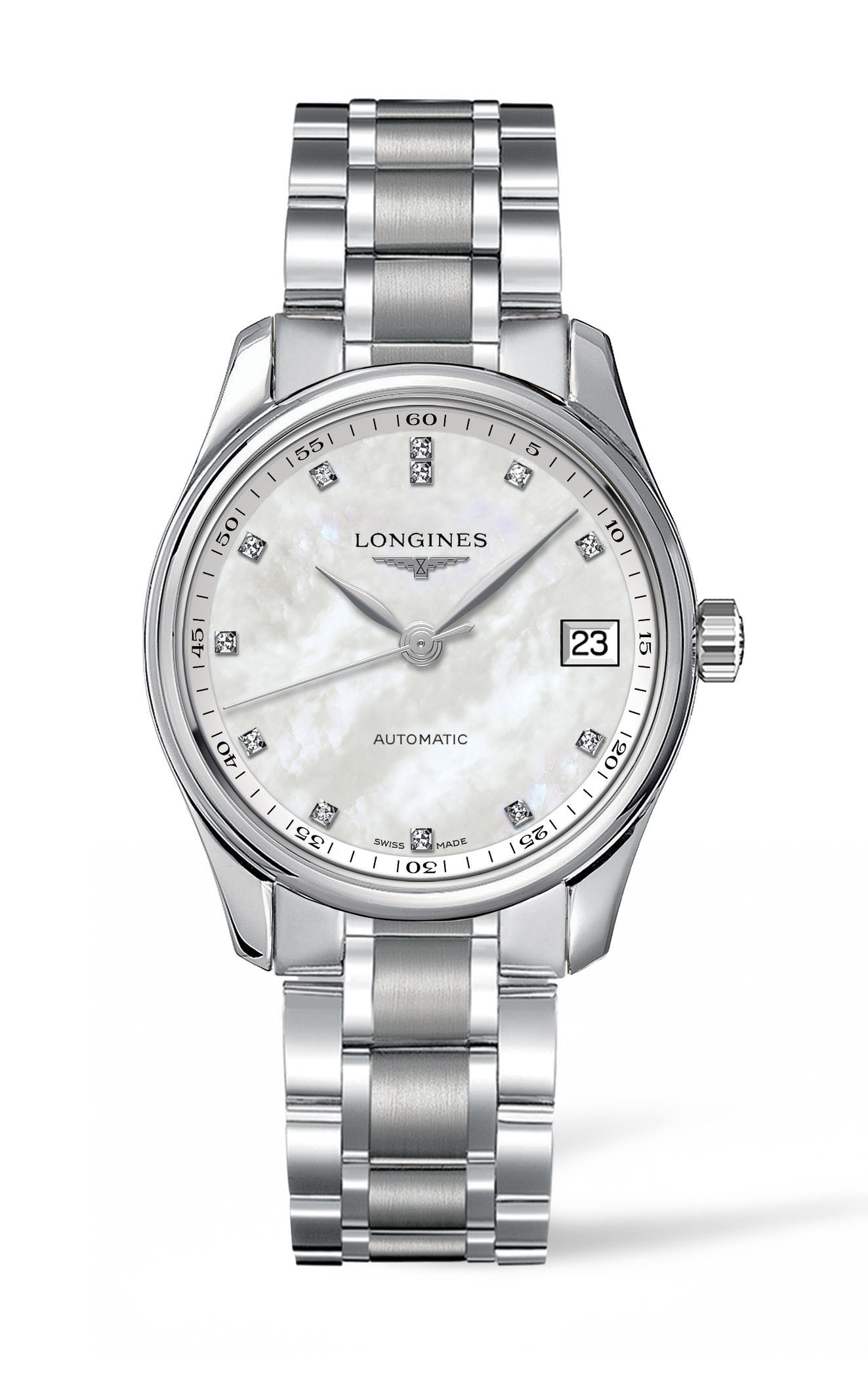 Longines Master Collection luxury timepiece - detailed view