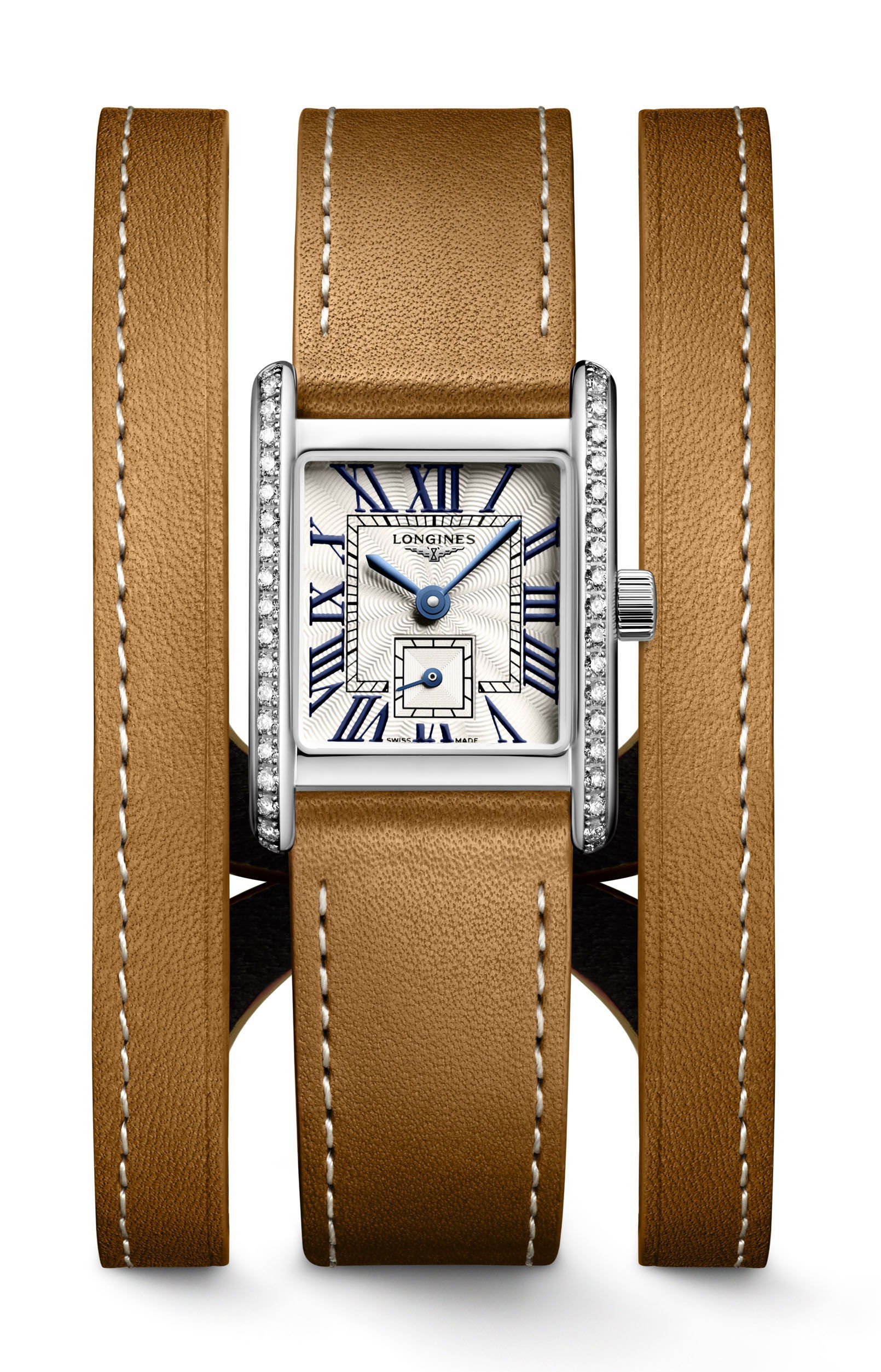 Longines Mini Dolcevita luxury timepiece - detailed view
