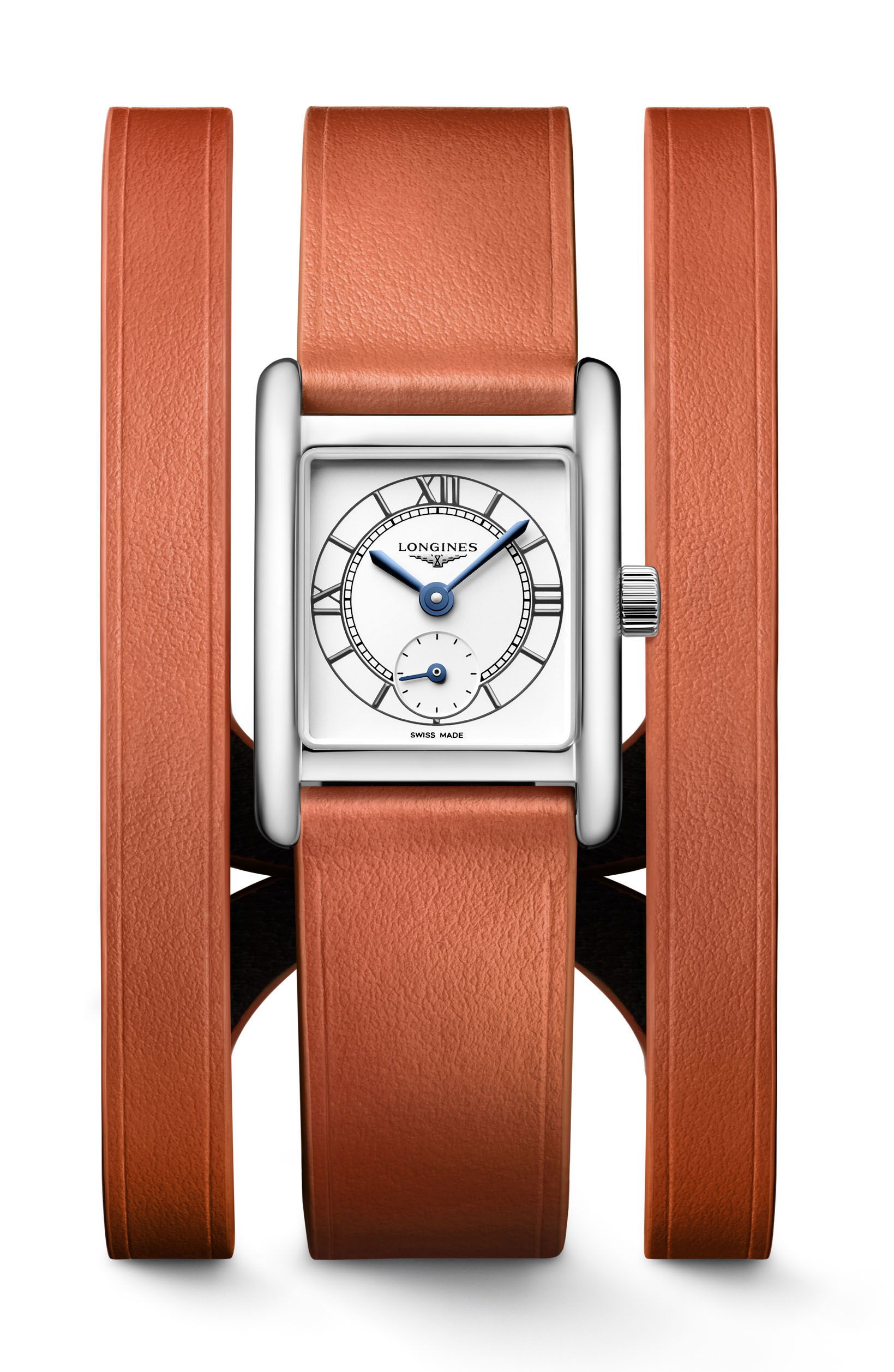 Longines Mini Dolcevita luxury timepiece - detailed view