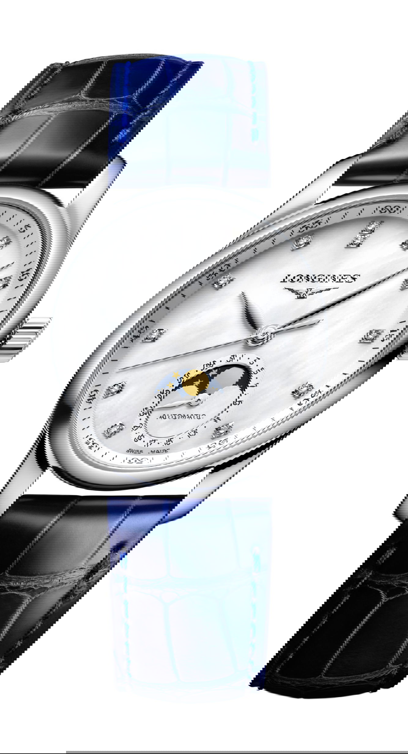 Longines Master Collection luxury timepiece - detailed view