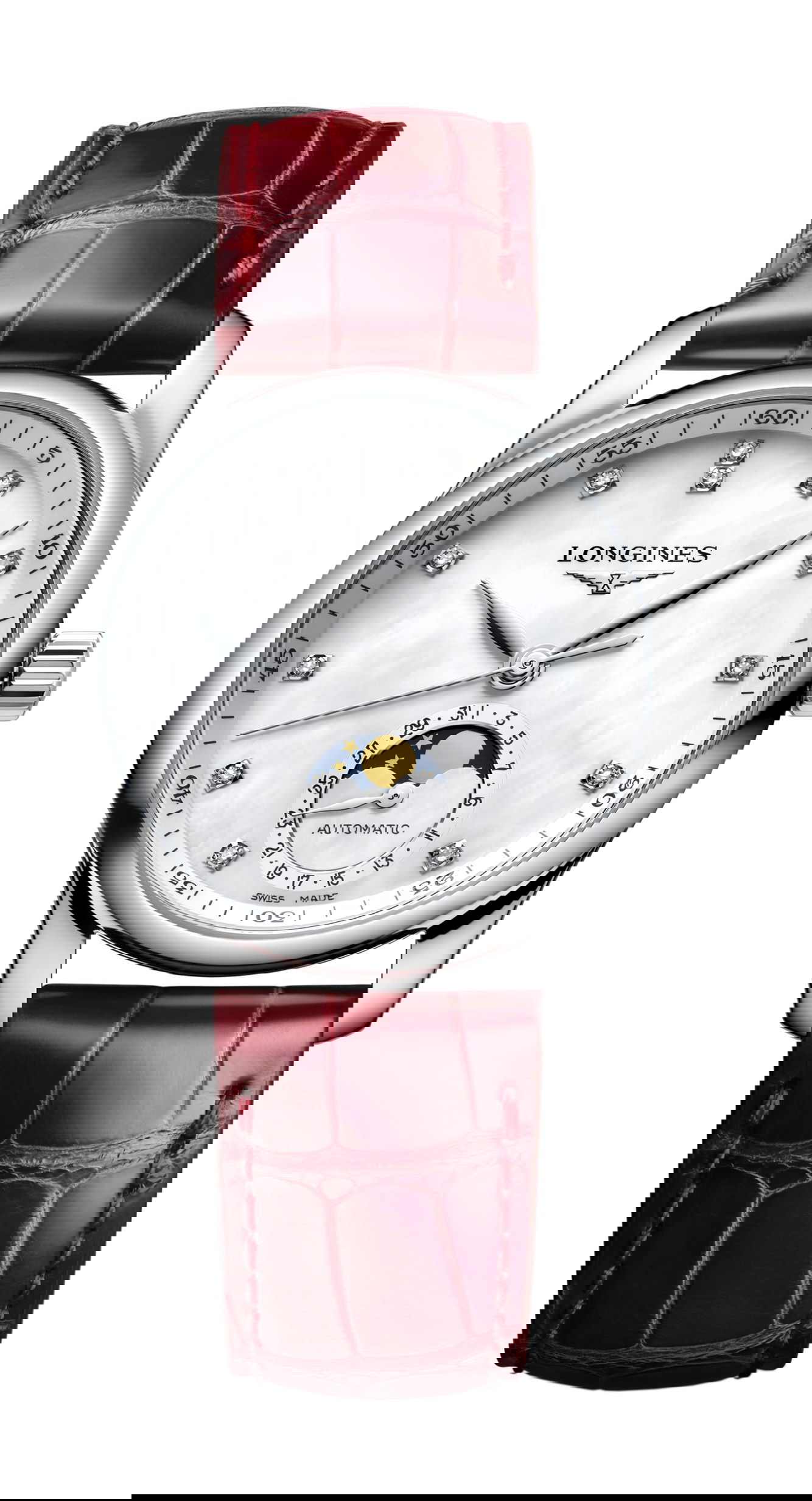 Longines Master Collection luxury timepiece - detailed view