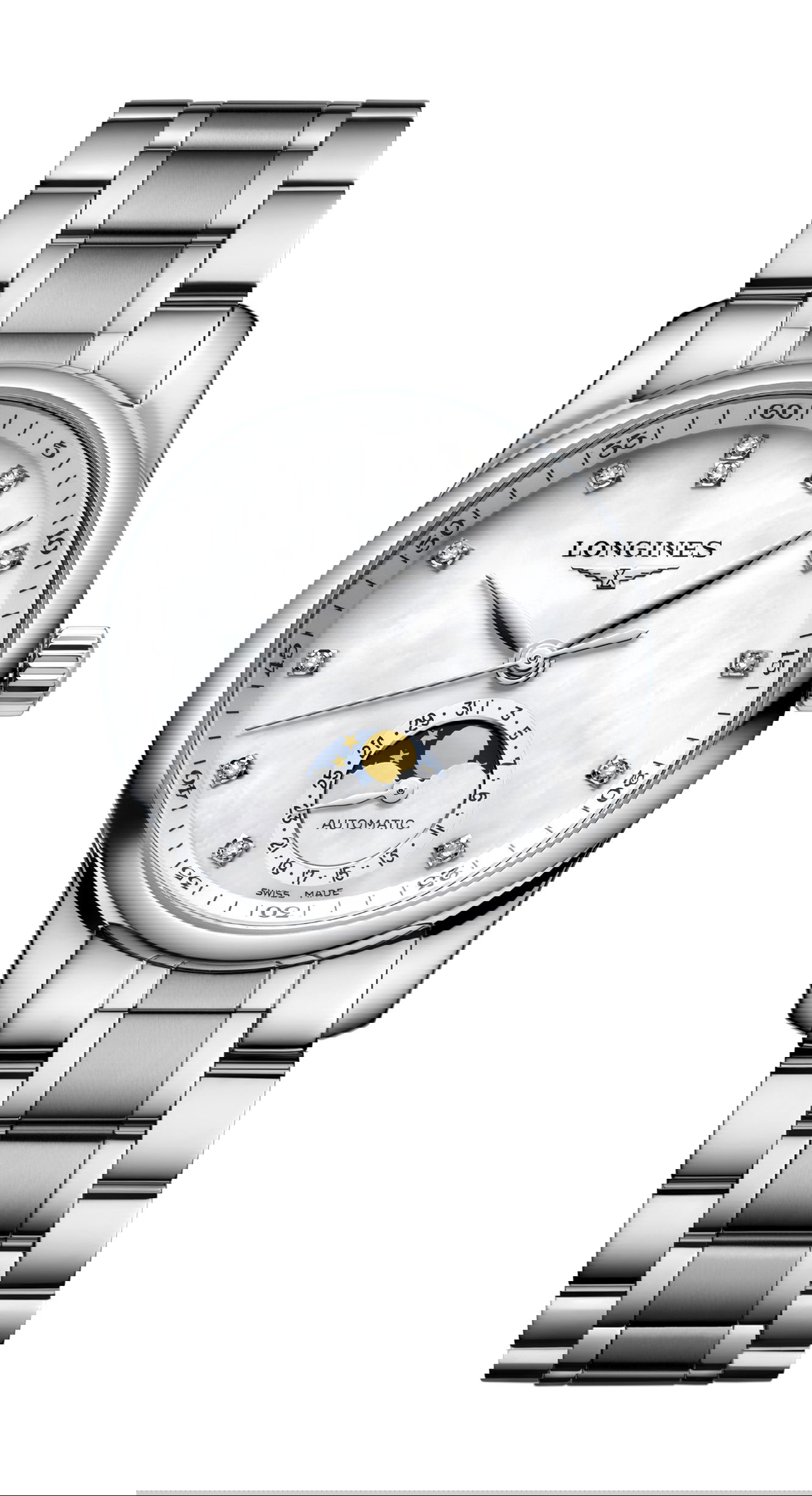 Longines Master Collection luxury timepiece - detailed view