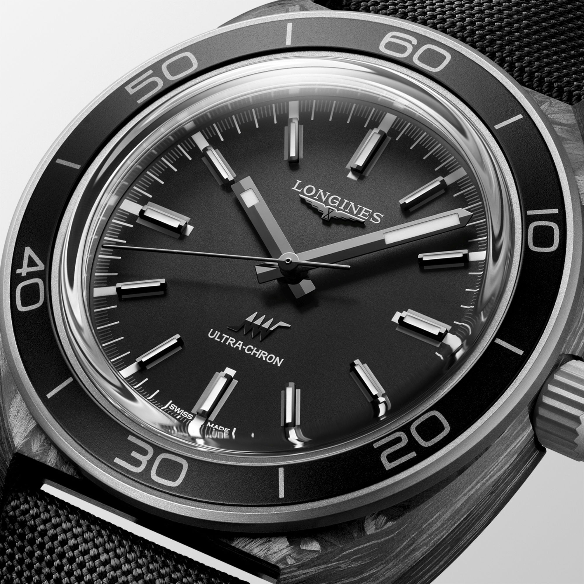 Longines Ultra-Chron Carbon - View 2