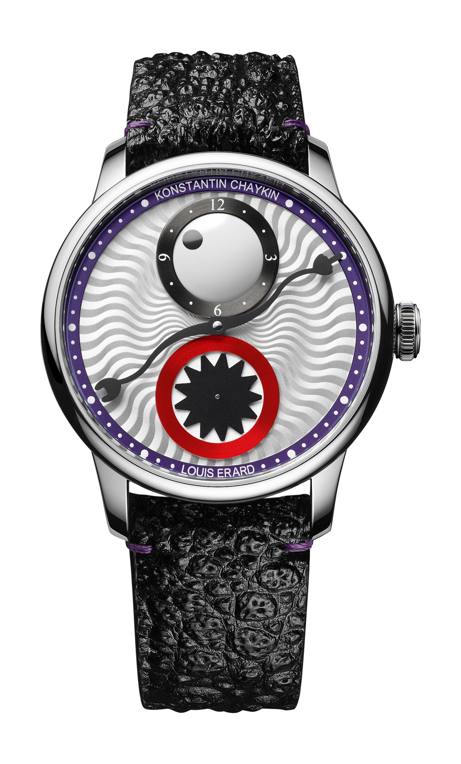 Louis Erard Excellence Le Régulateur Louis Erard x Konstantin Chaykin luxury timepiece - detailed view