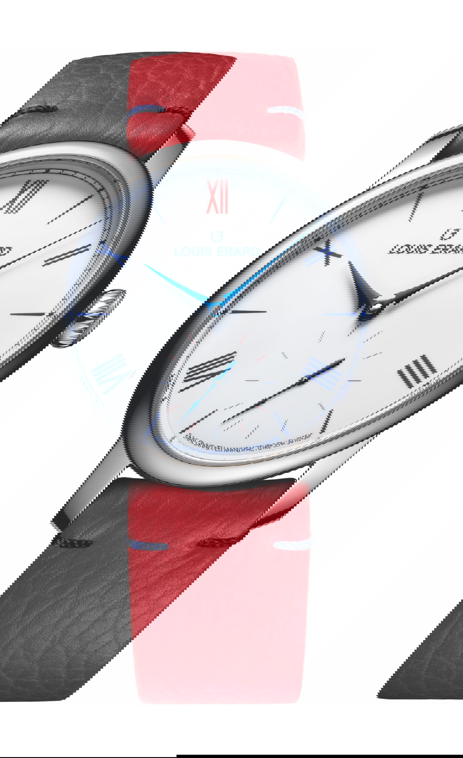 Louis Erard Excellence Émail Grand Feu II luxury timepiece - detailed view