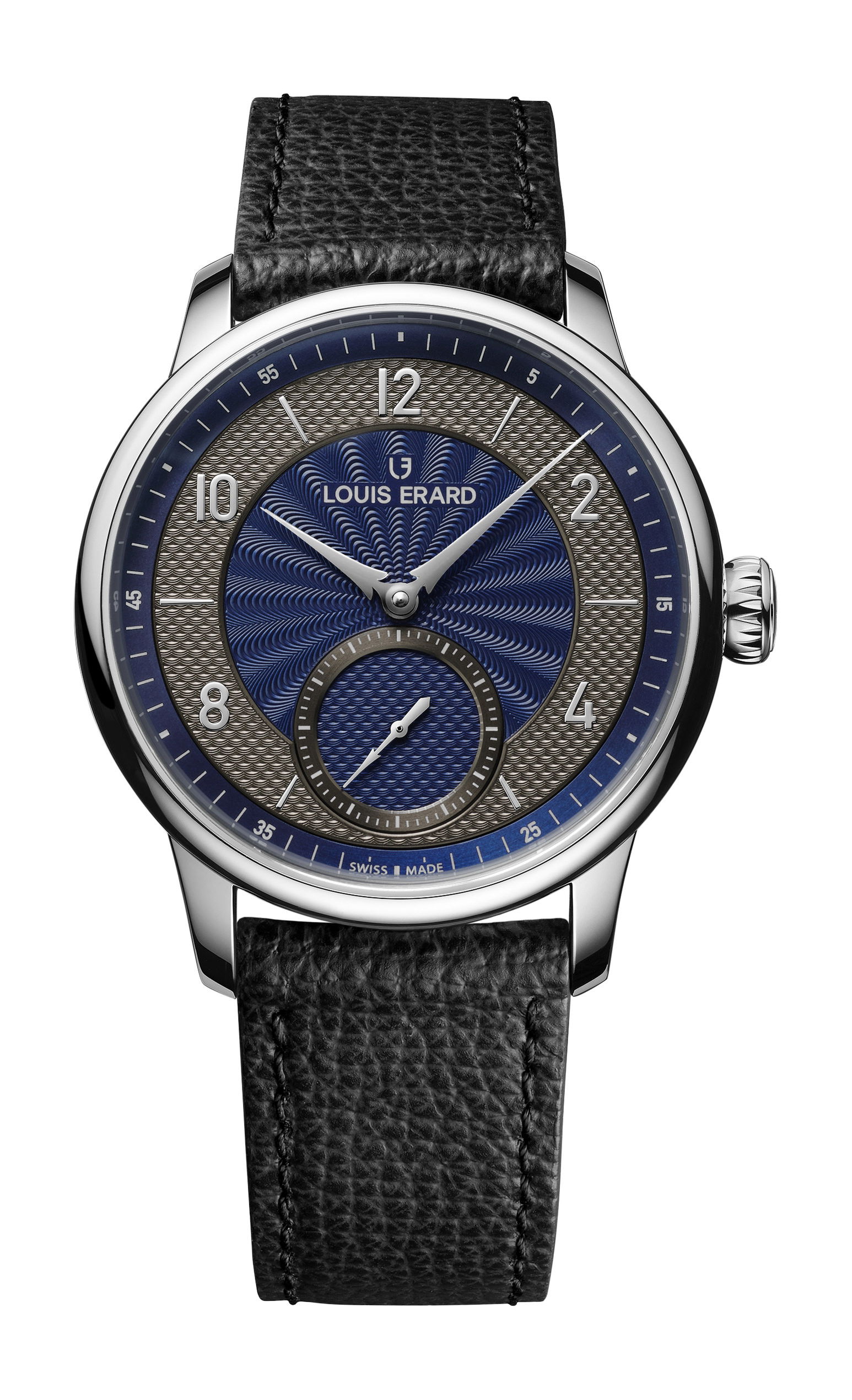 Louis Erard Excellence Petite Seconde Guilloché luxury timepiece - detailed view