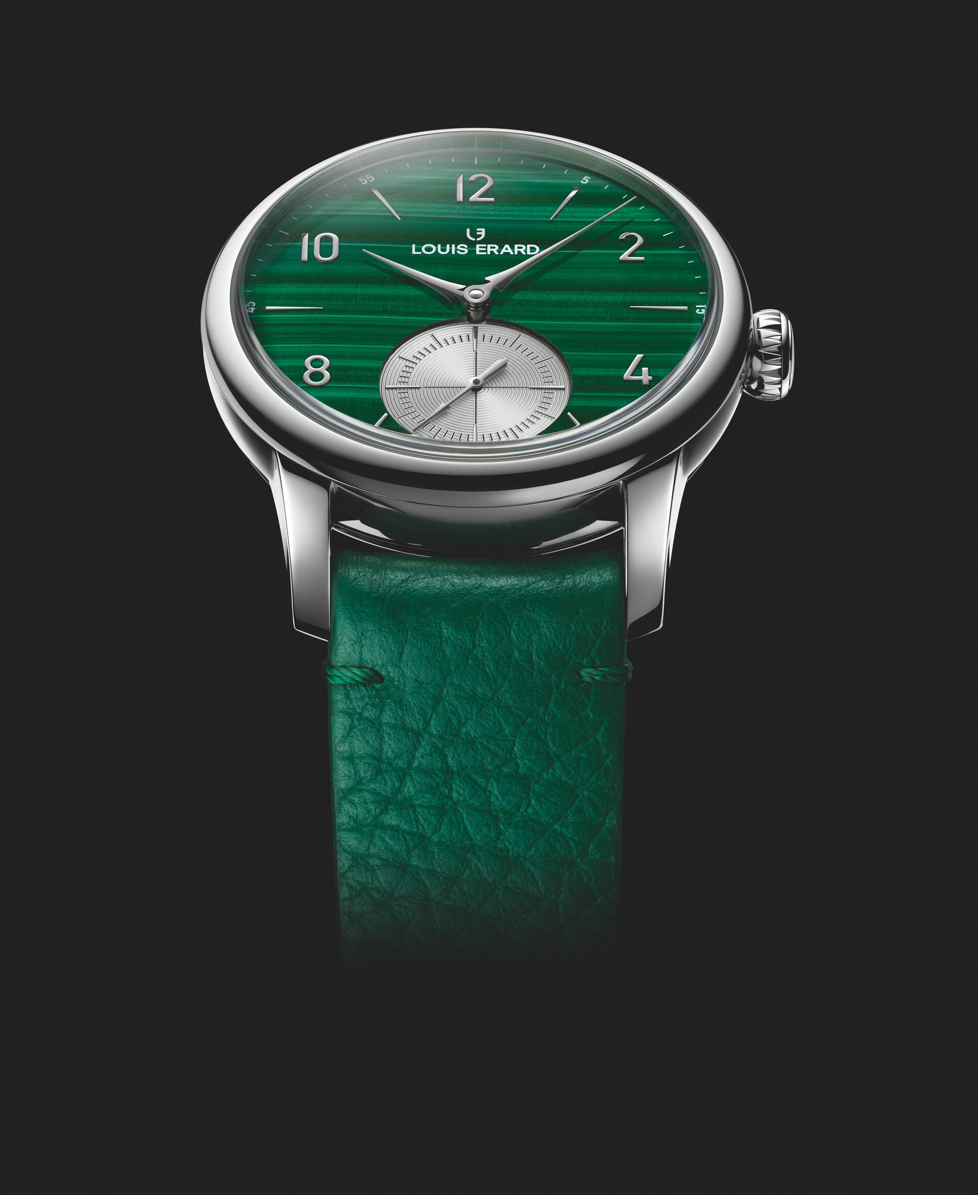 Louis Erard Excellence Petite Seconde Malachite - View 2