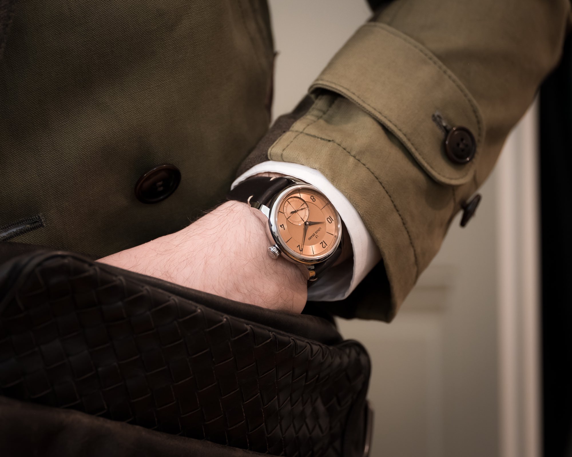 Louis Erard Excellence Petite Seconde Terracotta 39mm - View 2