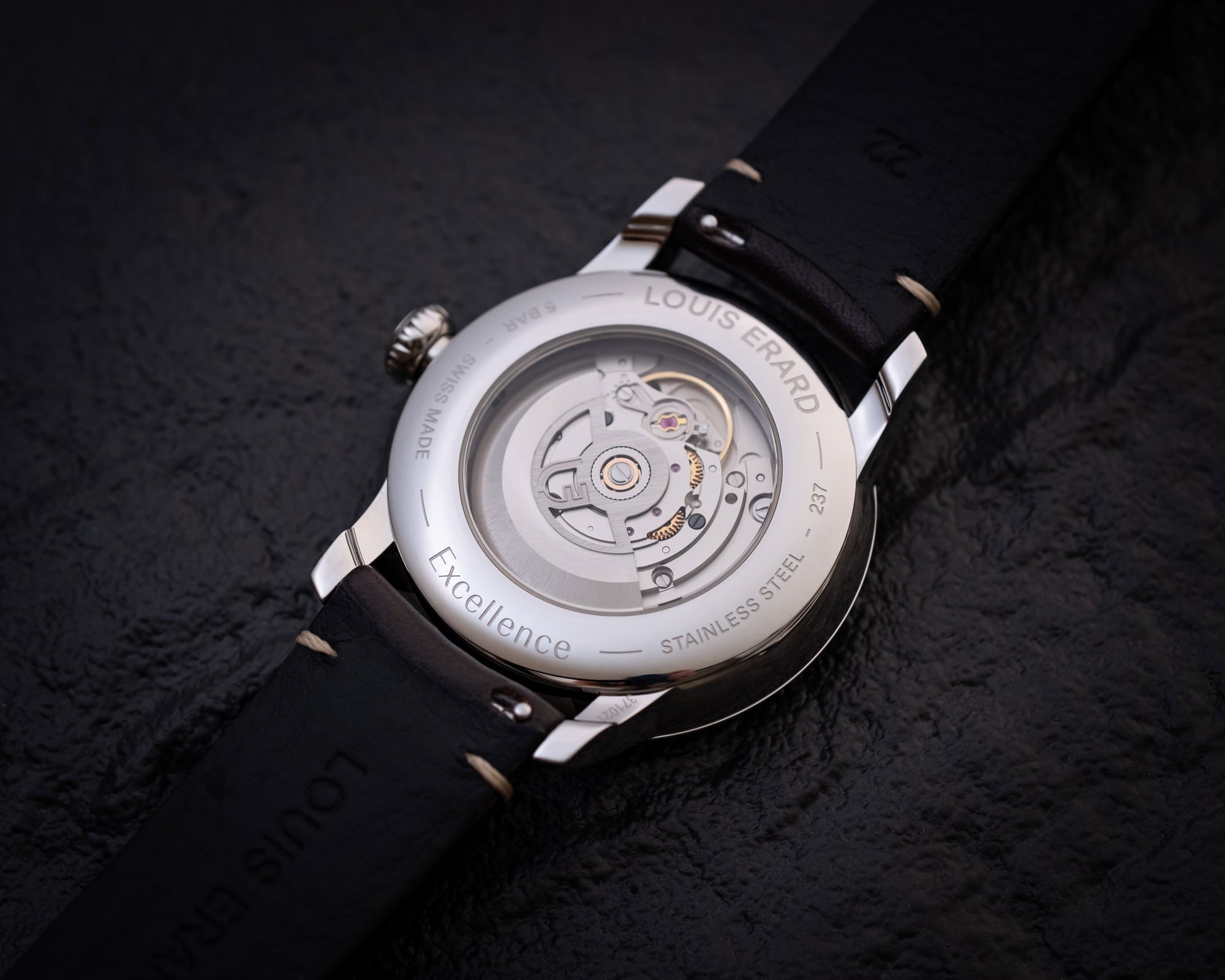 Louis Erard Excellence Petite Seconde Terracotta 42mm - View 2