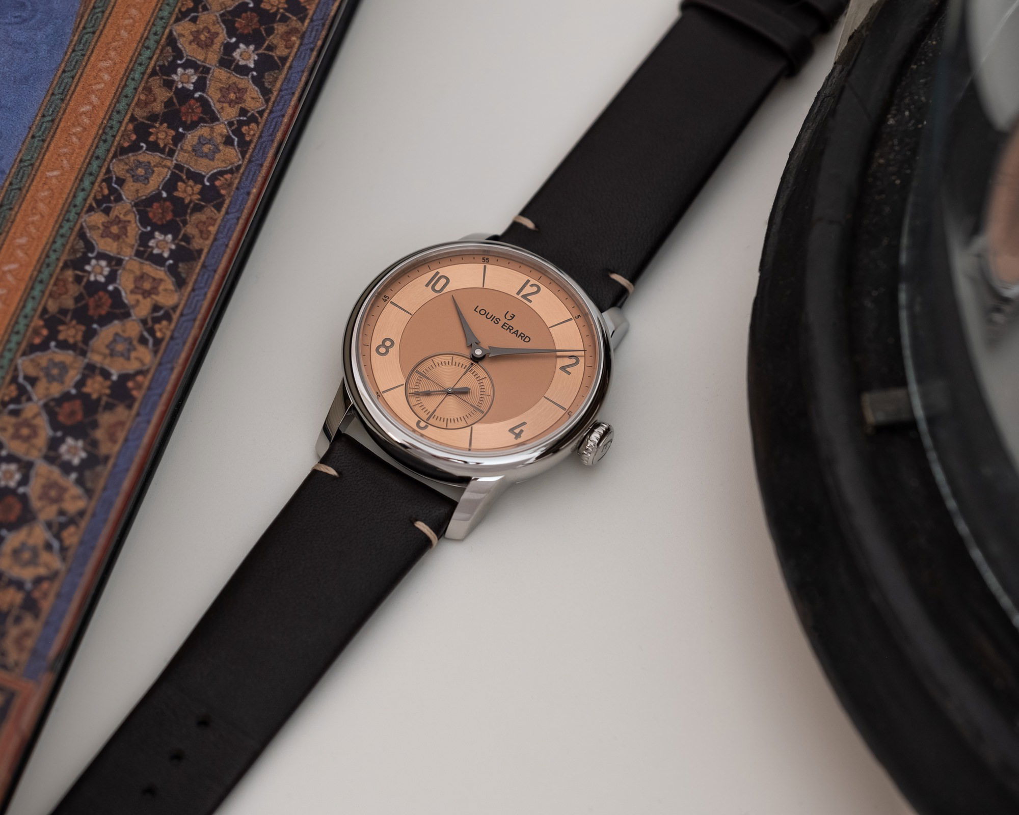 Louis Erard Excellence Petite Seconde Terracotta 42mm - View 3