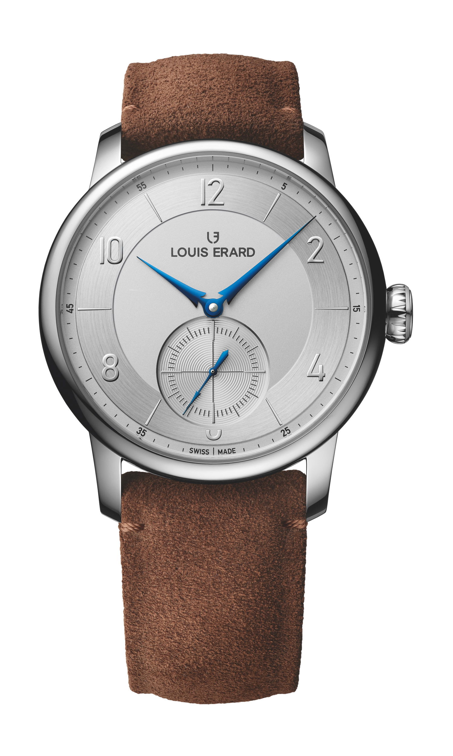 Louis Erard Excellence Petite Seconde luxury timepiece - detailed view