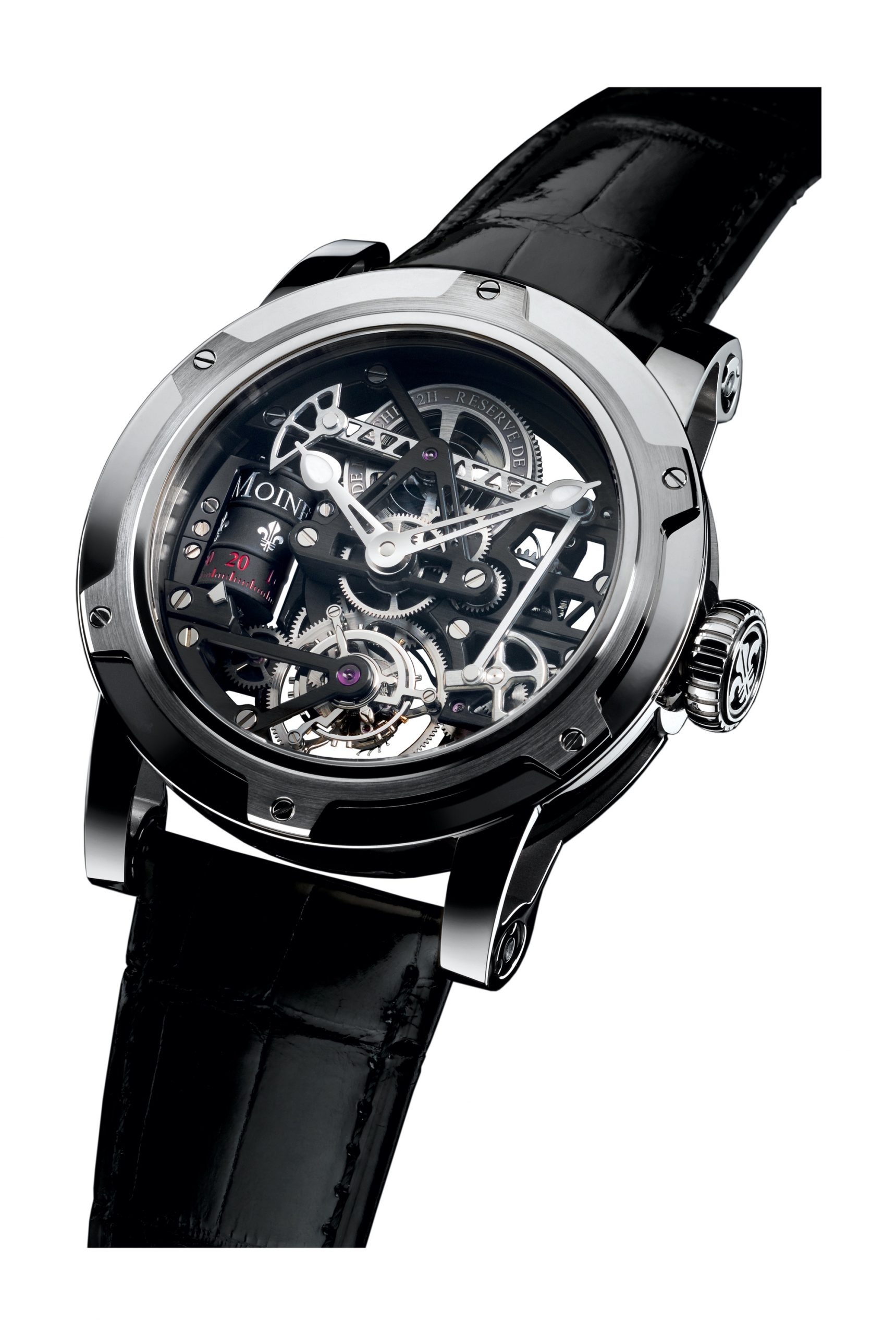 Louis Moinet Black Gold Derrick watch