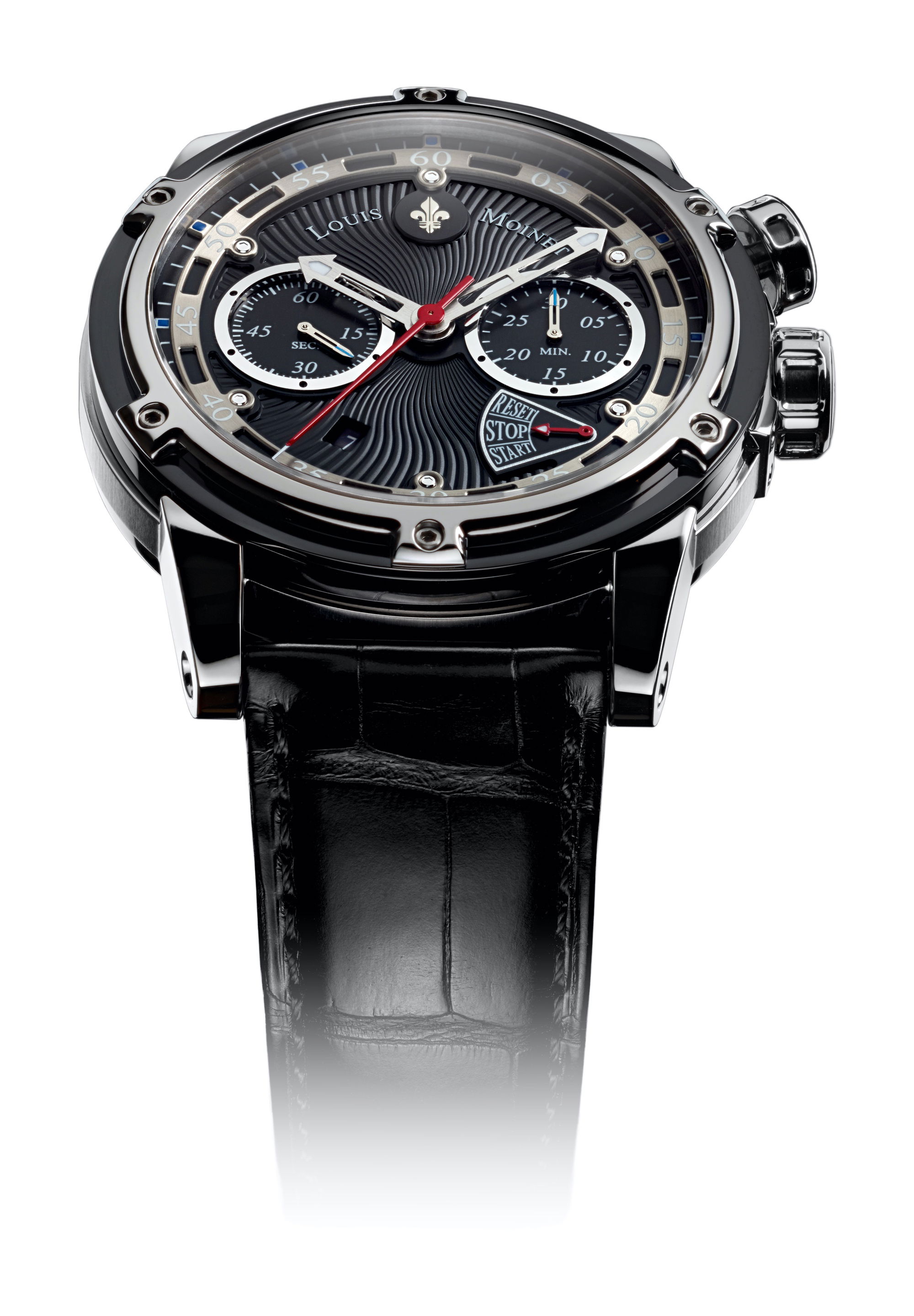 Louis Moinet JULES VERNE INSTRUMENT III luxury timepiece - detailed view