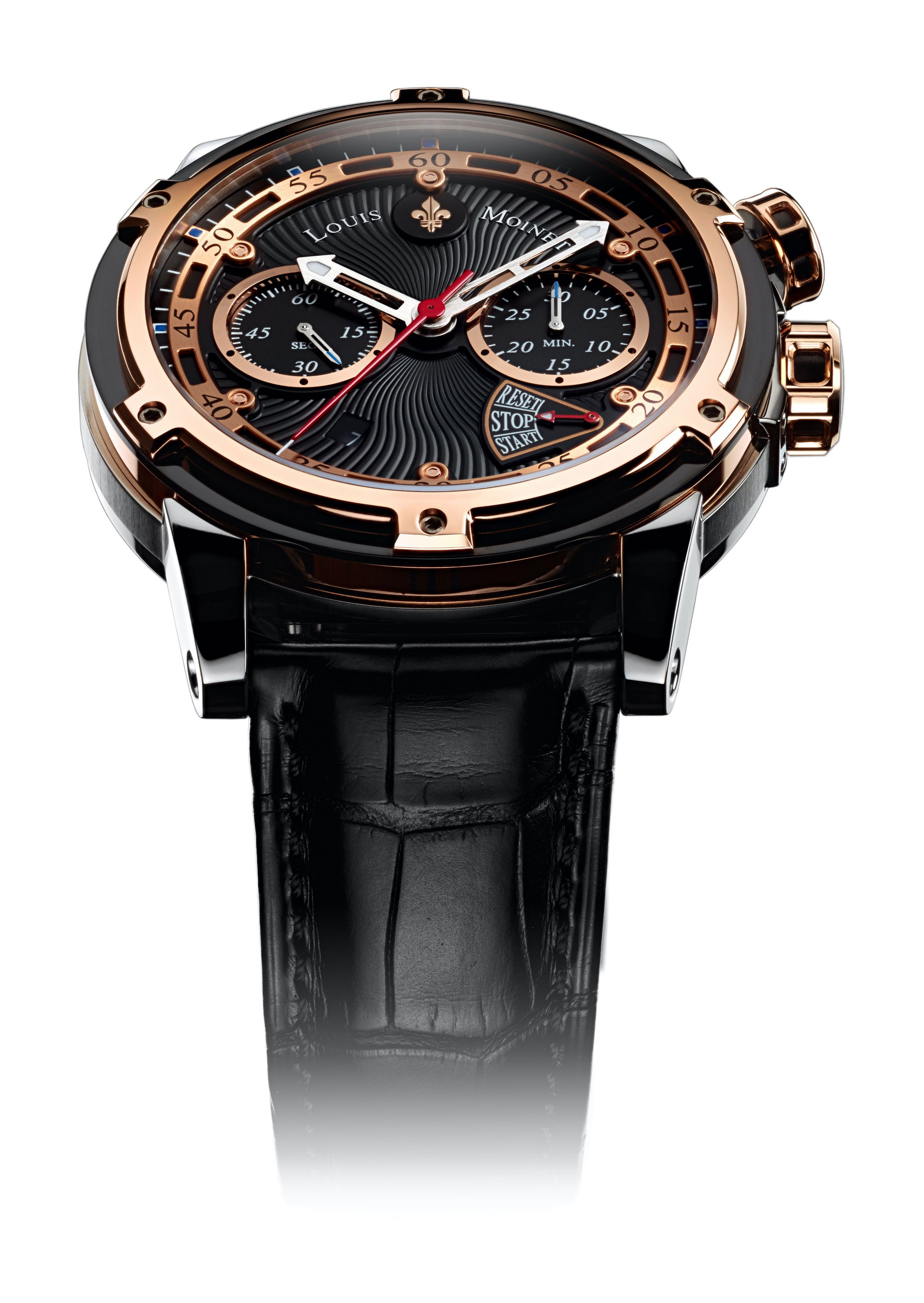 Louis Moinet JULES VERNE INSTRUMENT III luxury timepiece - detailed view