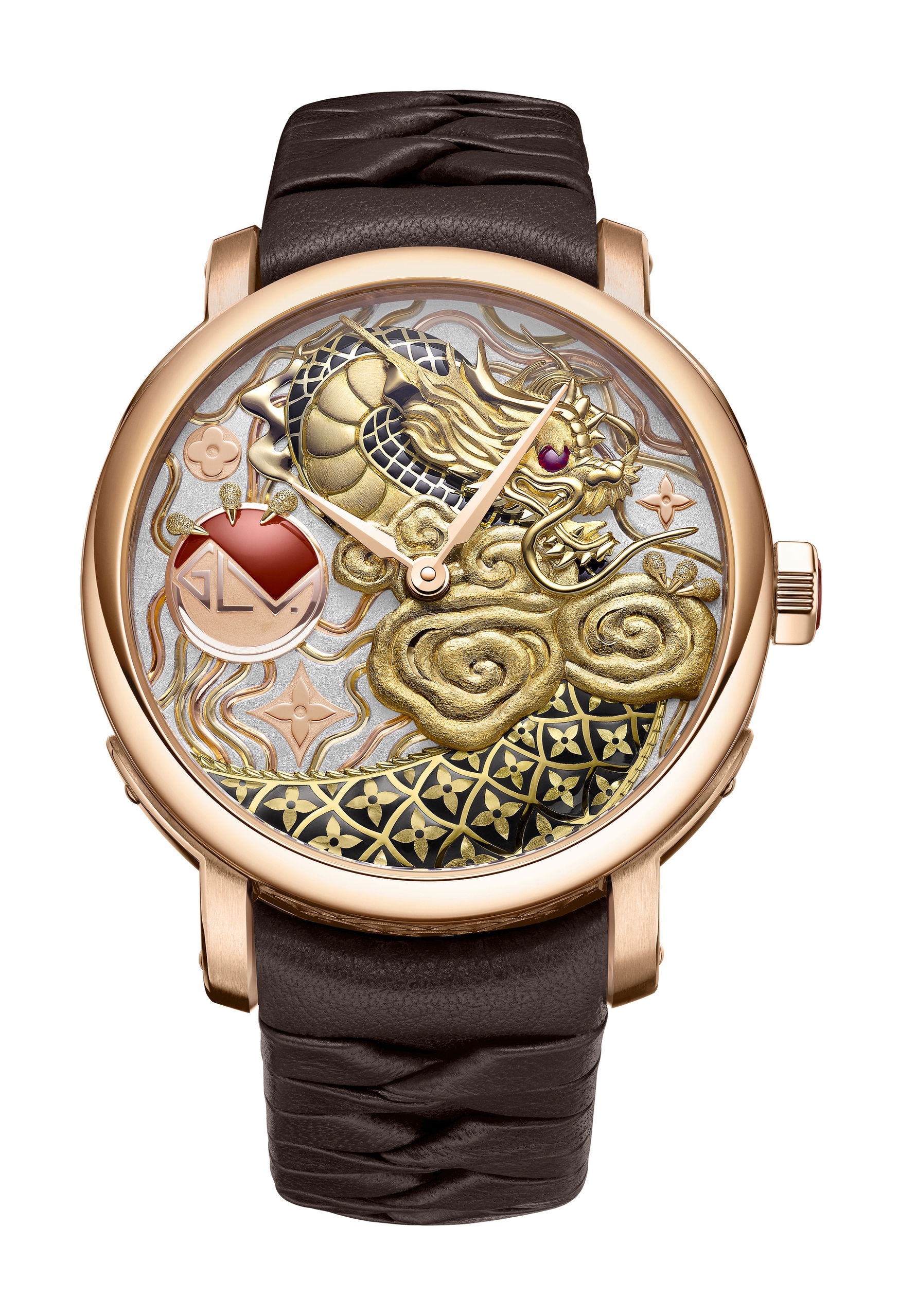 Louis Vuitton Escale Cabinet of Wonders Dragon’s Cloud watch