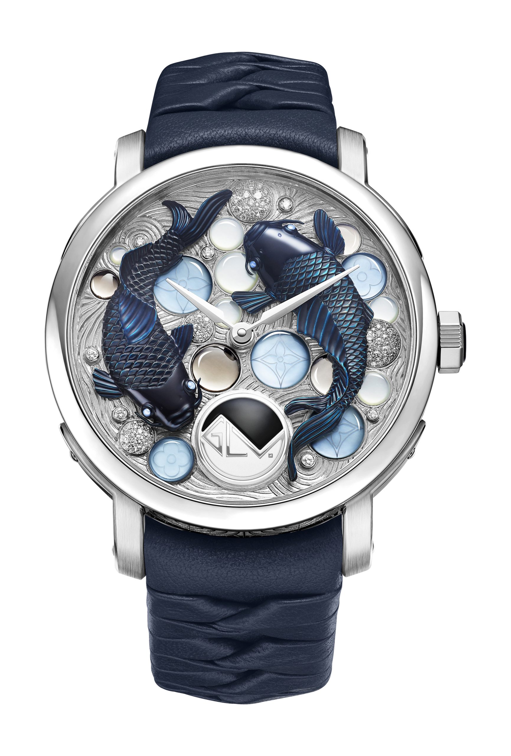 Louis Vuitton Escale Cabinet of Wonders Koï’s Garden watch