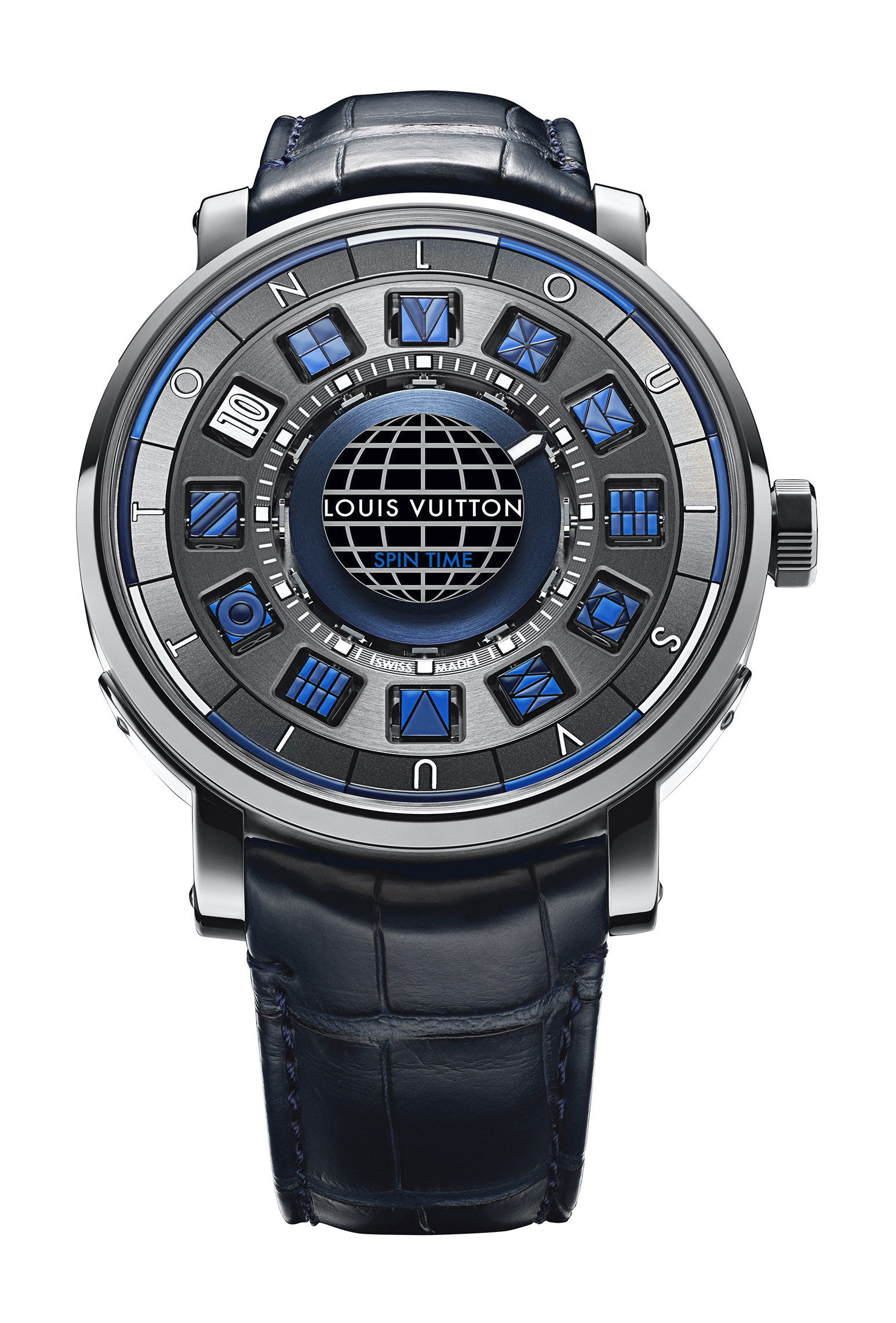 Louis Vuitton Escale Spin Time Blue watch