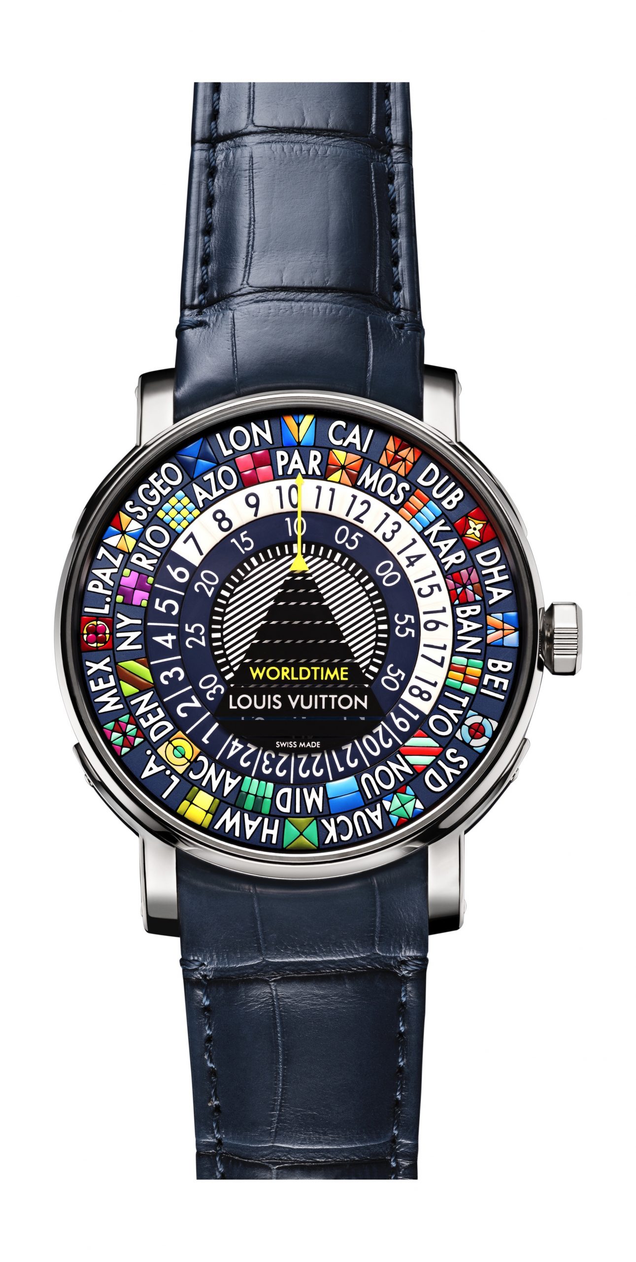 Louis Vuitton Escale Worldtime Blue watch