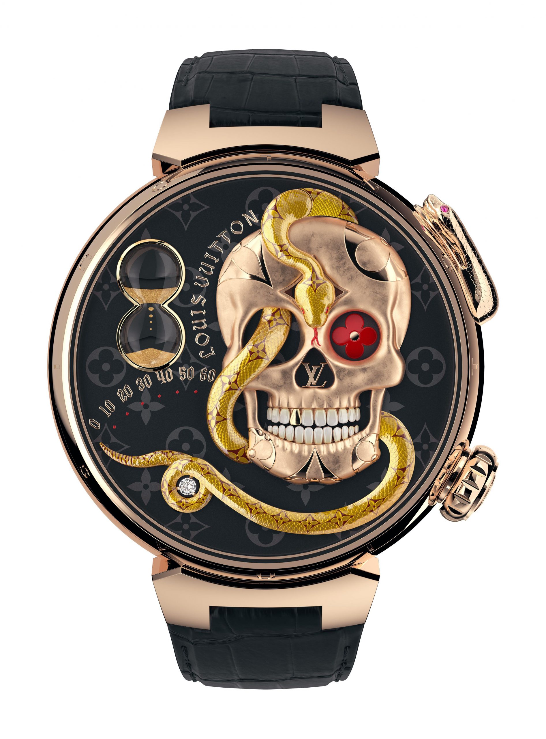 Louis Vuitton Tambour Carpe Diem Automata watch