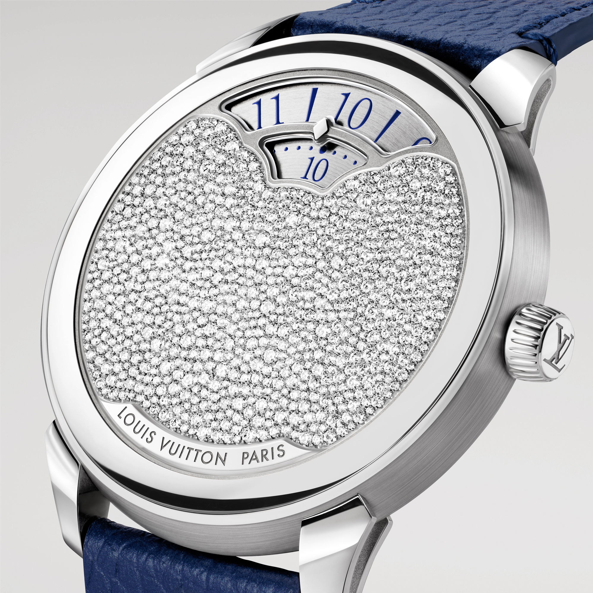 Louis Vuitton Tambour Convergence Platinum - View 3