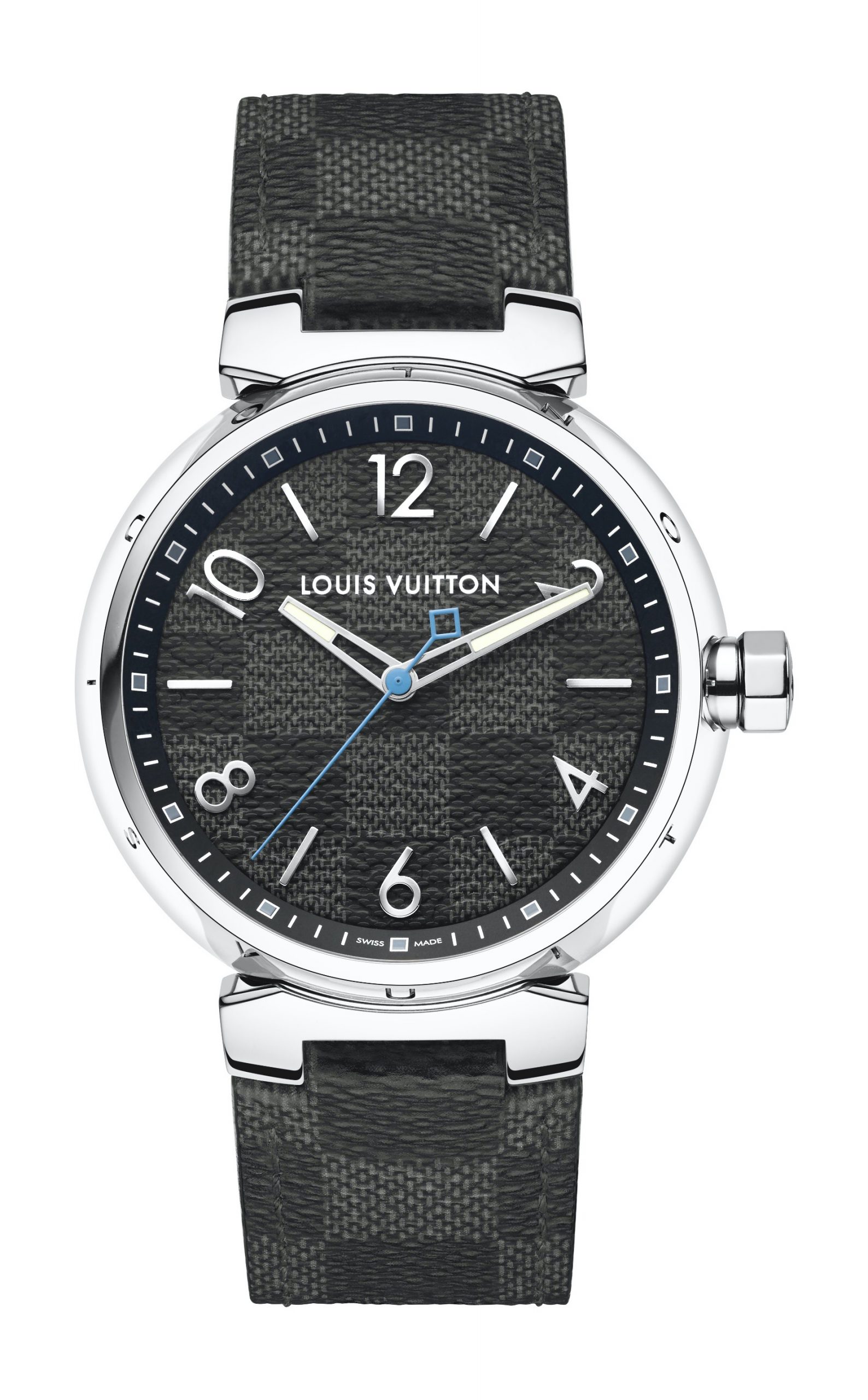 Louis Vuitton Tambour Damier Graphite watch