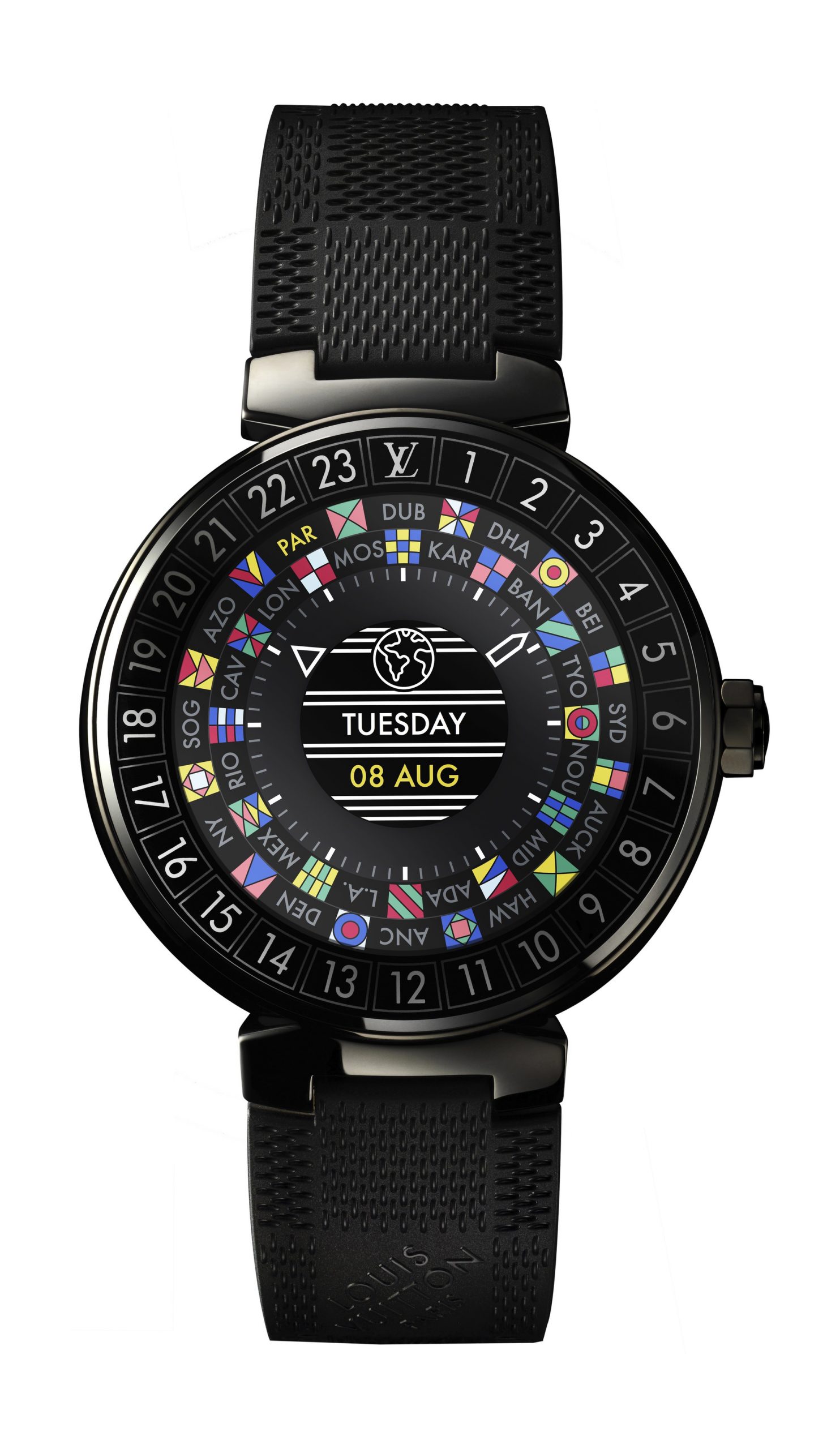 Louis Vuitton Tambour Horizon Black watch