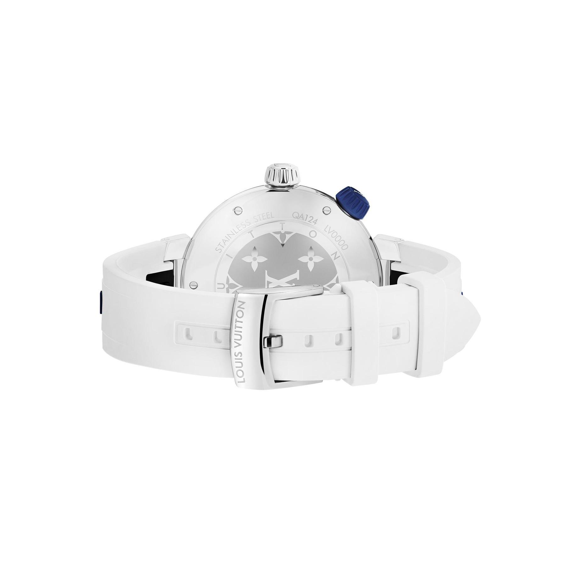 Louis Vuitton Tambour Street Diver Pacific White - View 2