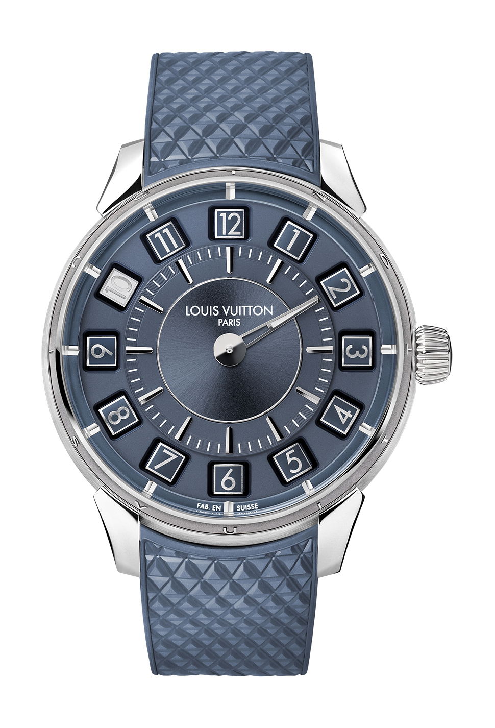 Louis Vuitton Tambour Taiko Spin Time luxury timepiece - detailed view