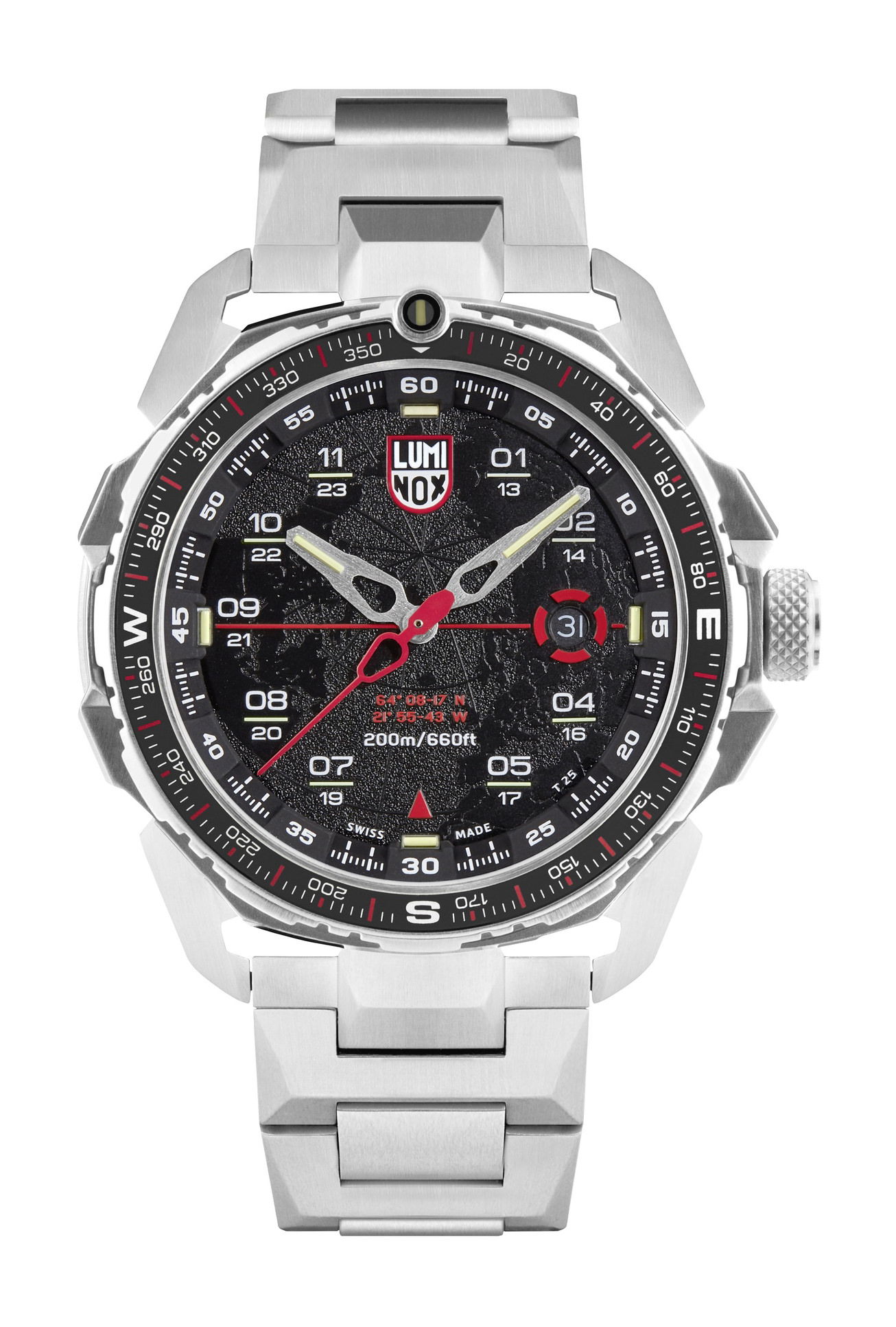 Luminox Ice-sar Arctic 1200 Series luxury timepiece - detailed view