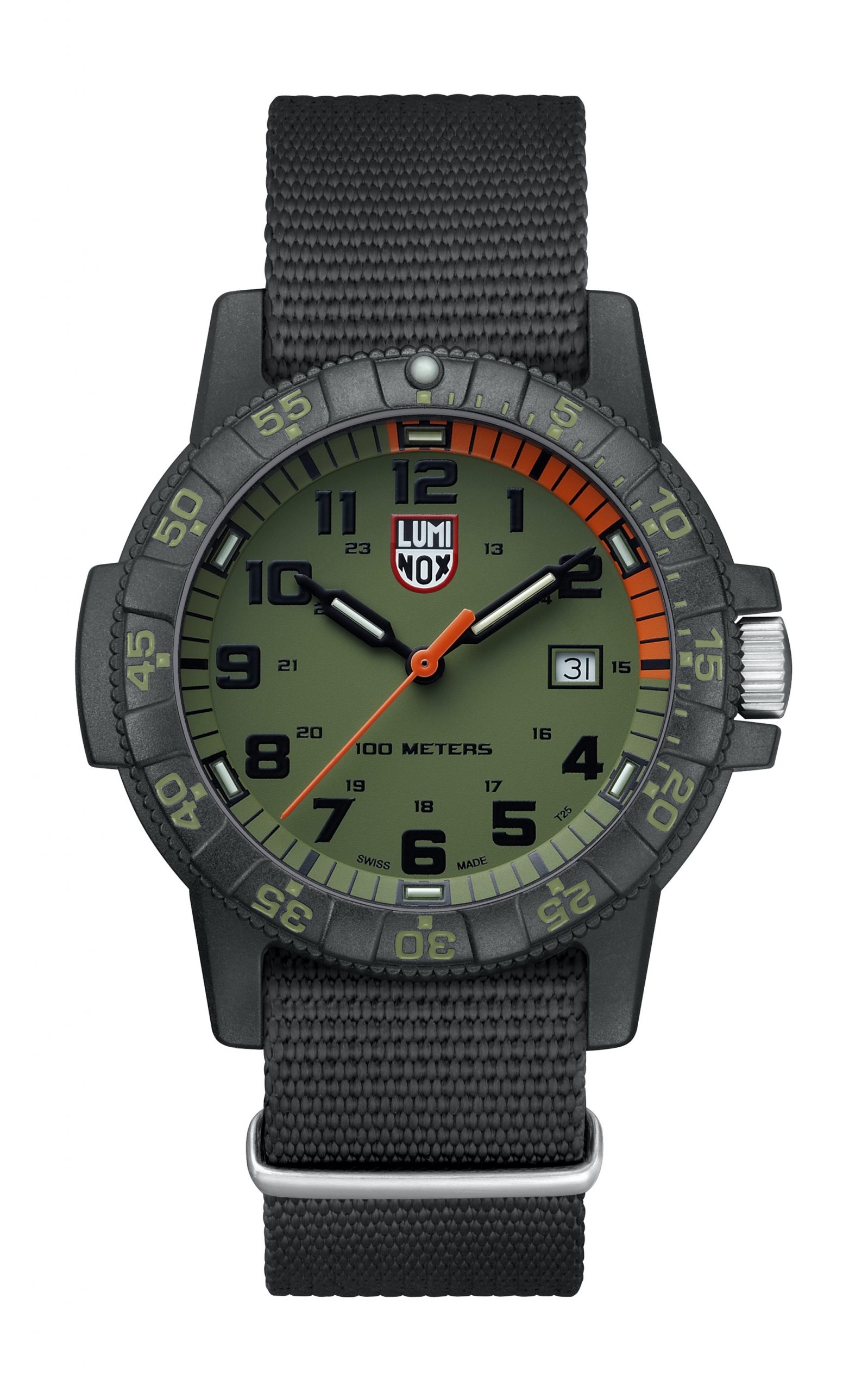 Luminox Leatherback Sea Turtle Giant 0320 Series luxury timepiece - detailed view