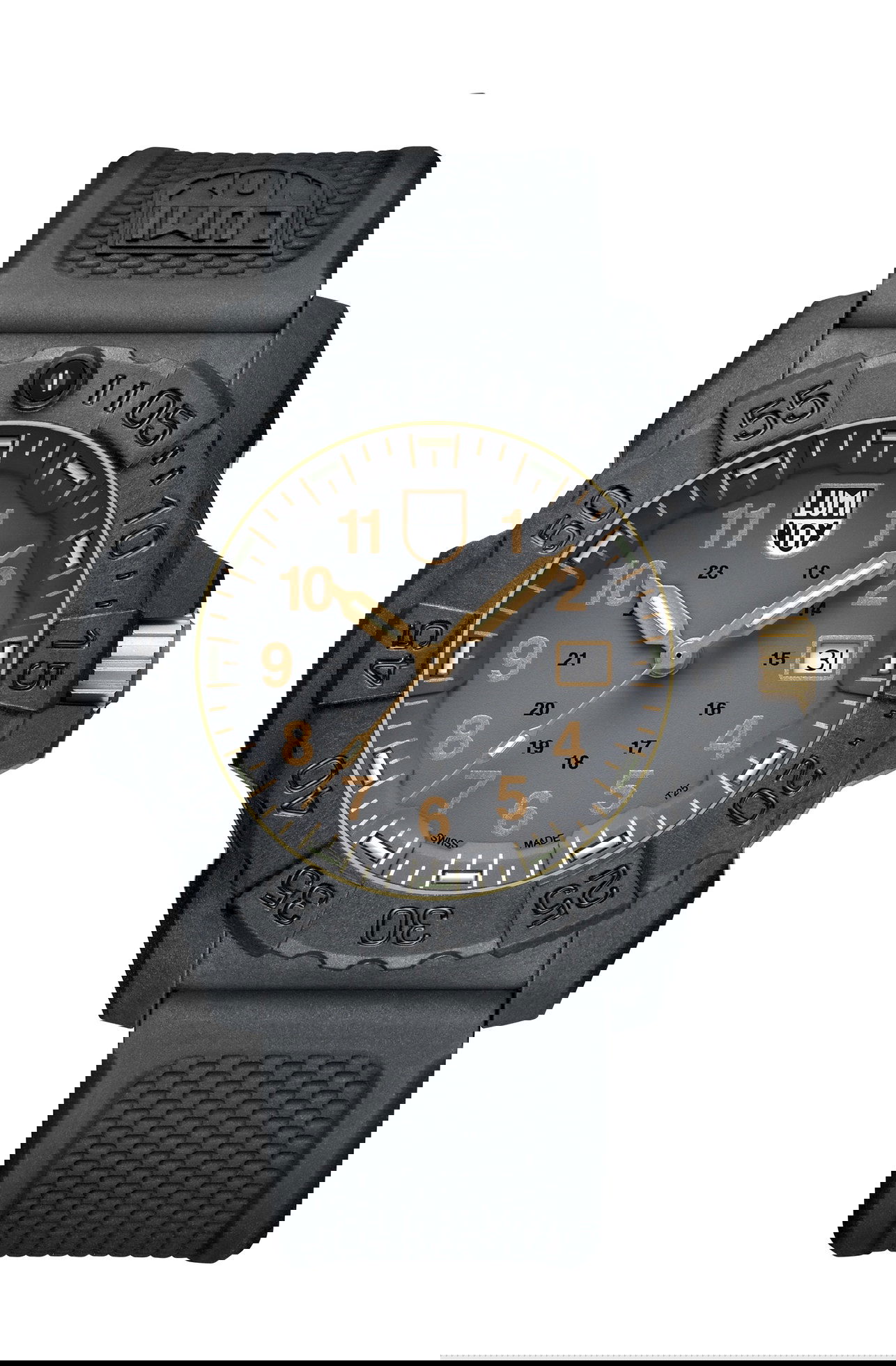 Luminox Navy Seal 3500 Series luxury timepiece - detailed view