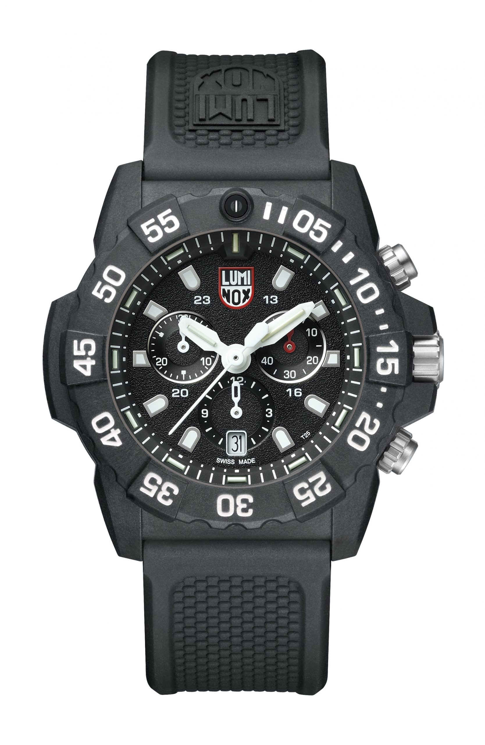 Luminox Navy SEAL Chronograph 3580 Series luxury timepiece - detailed view