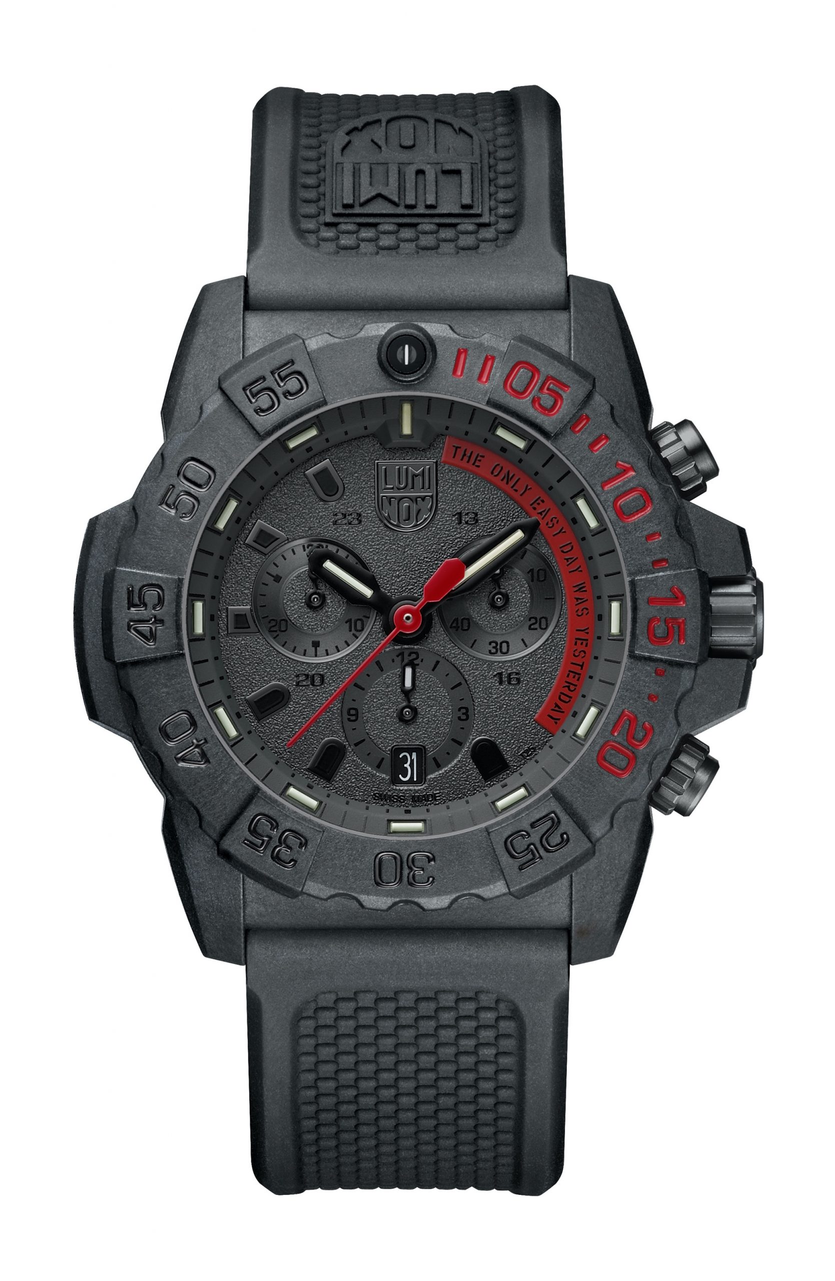 Luminox Navy SEAL Chronograph 3580 Series luxury timepiece - detailed view