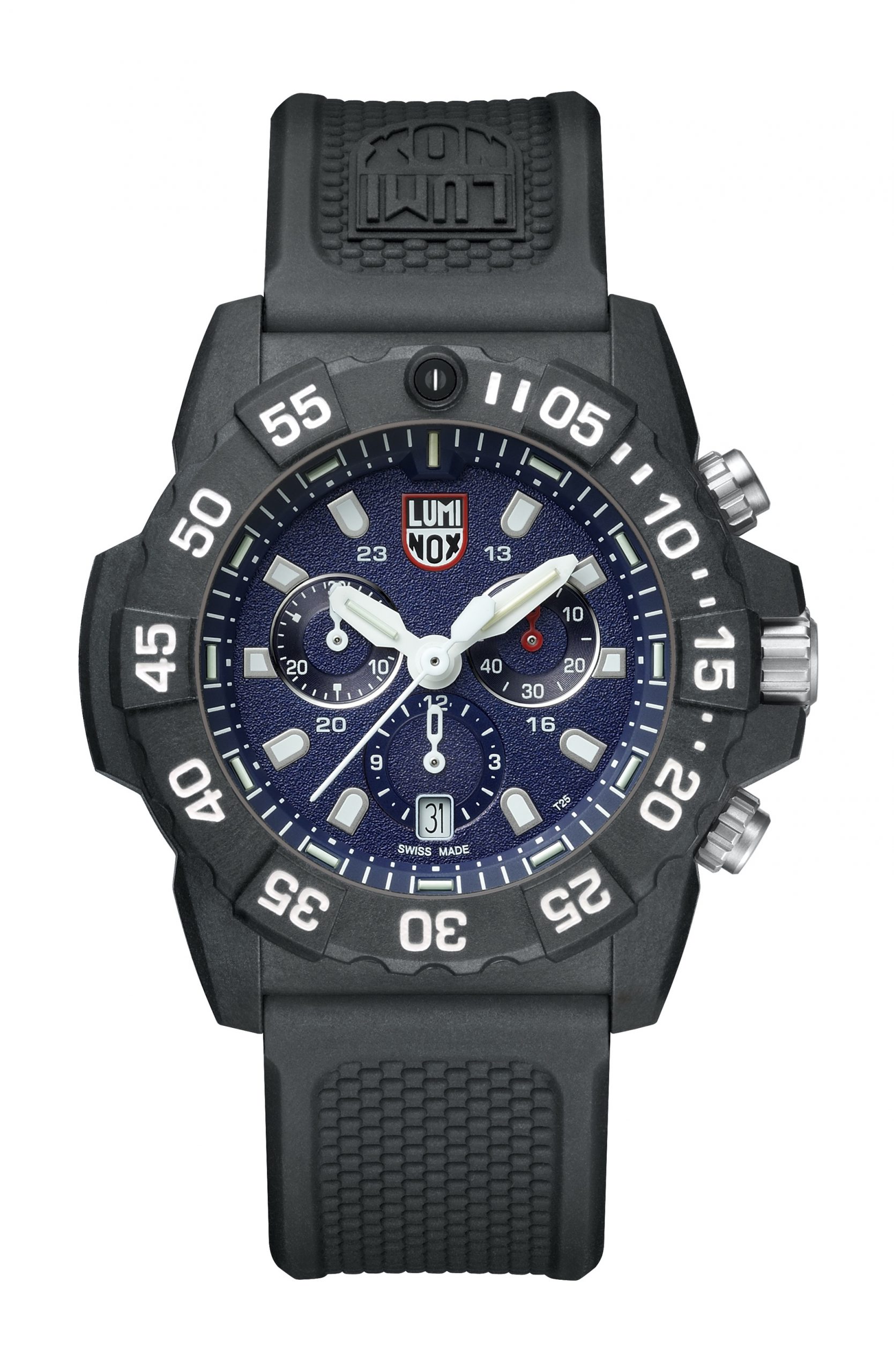 Luminox Navy SEAL Chronograph 3580 Series luxury timepiece - detailed view