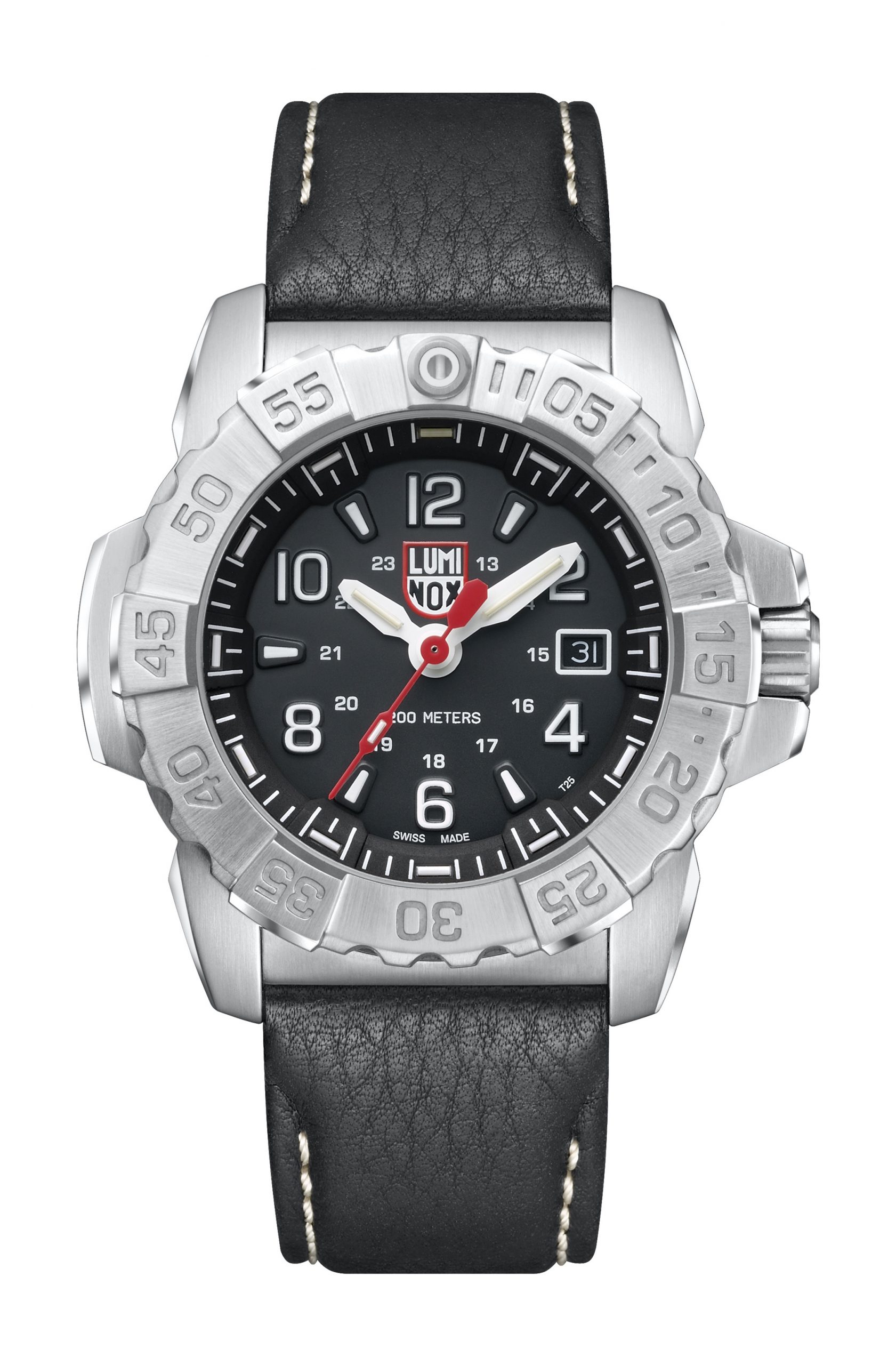 Luminox Navy SEAL Steel 3250 Series luxury timepiece - detailed view