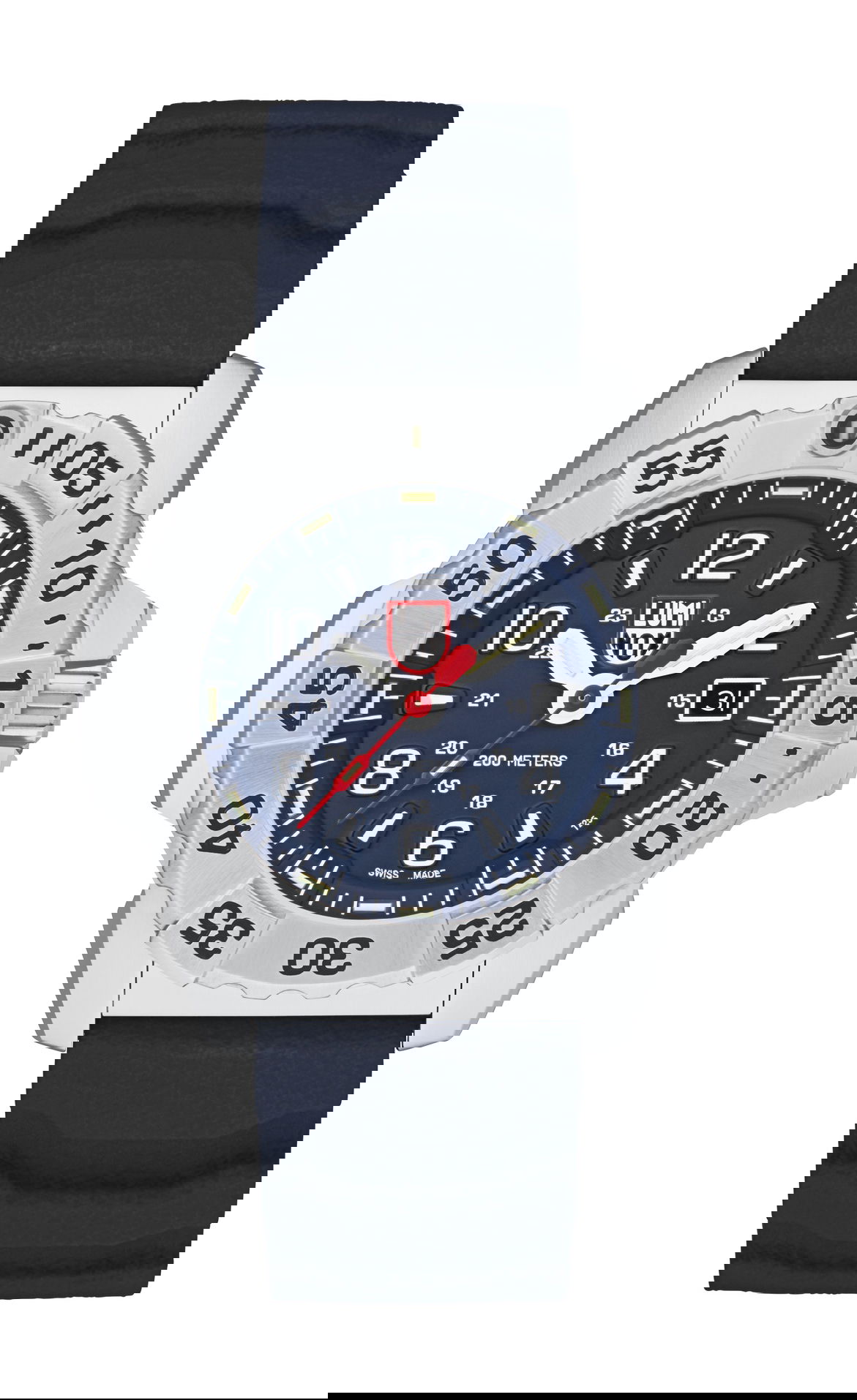 Luminox Navy SEAL Steel 3250 Series luxury timepiece - detailed view