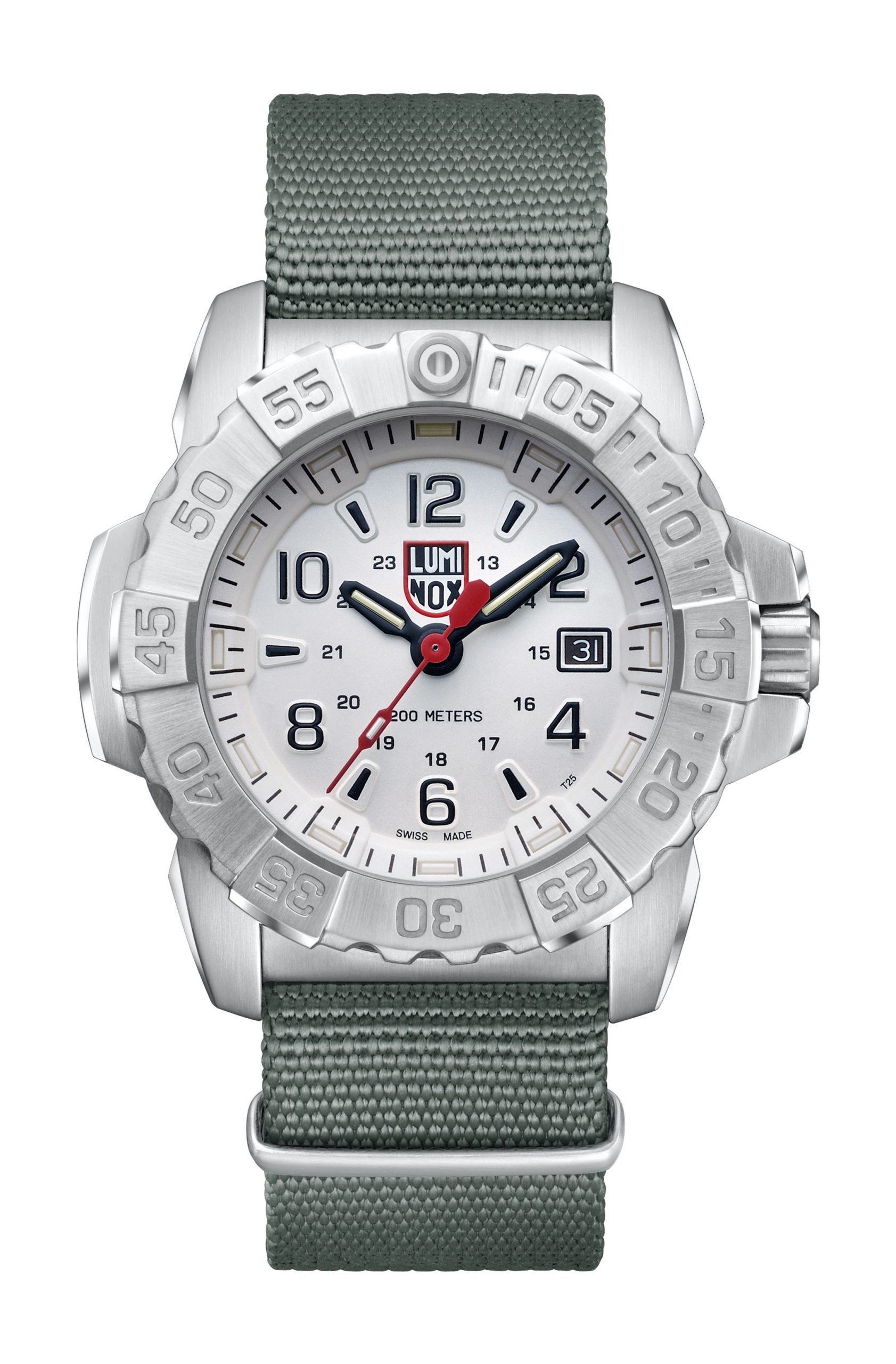 Luminox Navy SEAL Steel 3250 Series luxury timepiece - detailed view
